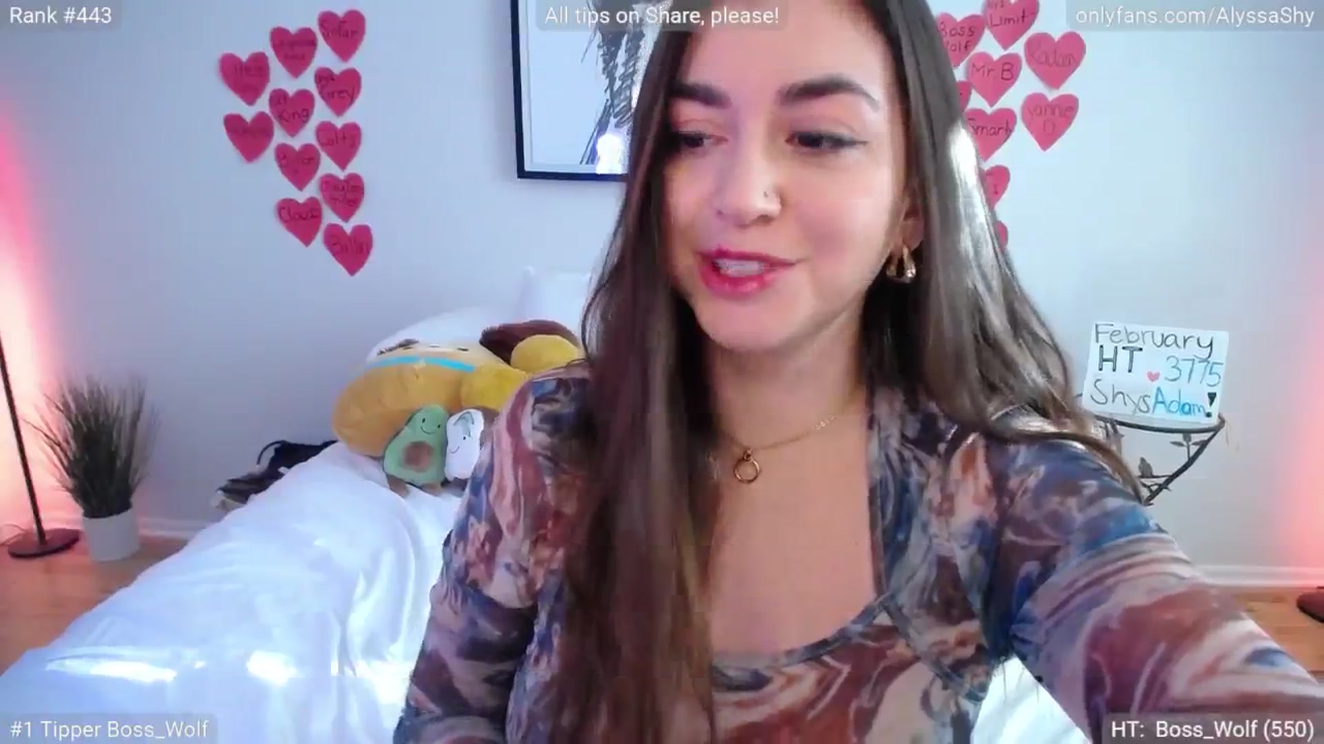 Gallery image thumbnail from AlyssaShy's myfreecams stream on, 02/21/2025, 21:14 image 19 of 20