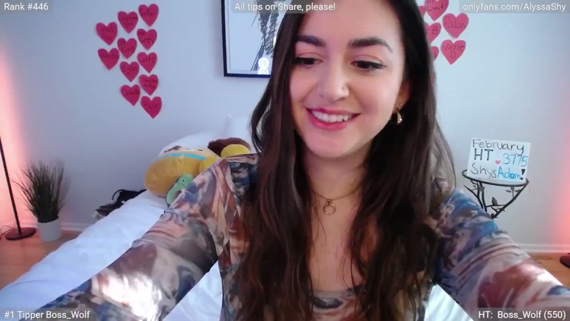 Gallery image thumbnail from AlyssaShy's myfreecams stream on, 02/21/2025, 21:14 image 6 of 20