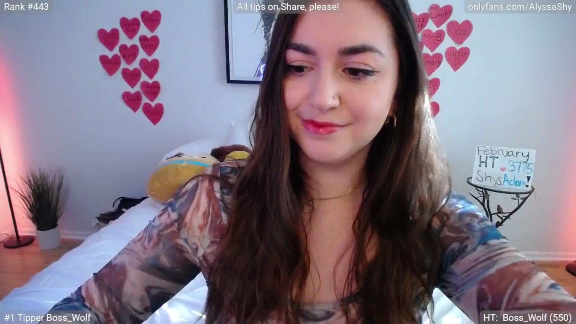 Gallery image thumbnail from AlyssaShy's myfreecams stream on, 02/21/2025, 21:14 image 16 of 20