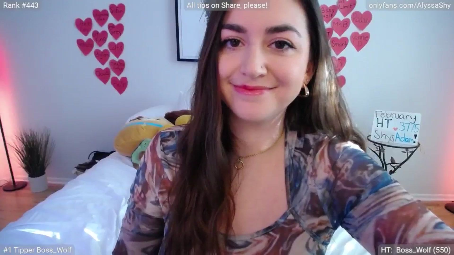 Gallery image thumbnail from AlyssaShy's myfreecams stream on, 02/21/2025, 21:14 image 17 of 20