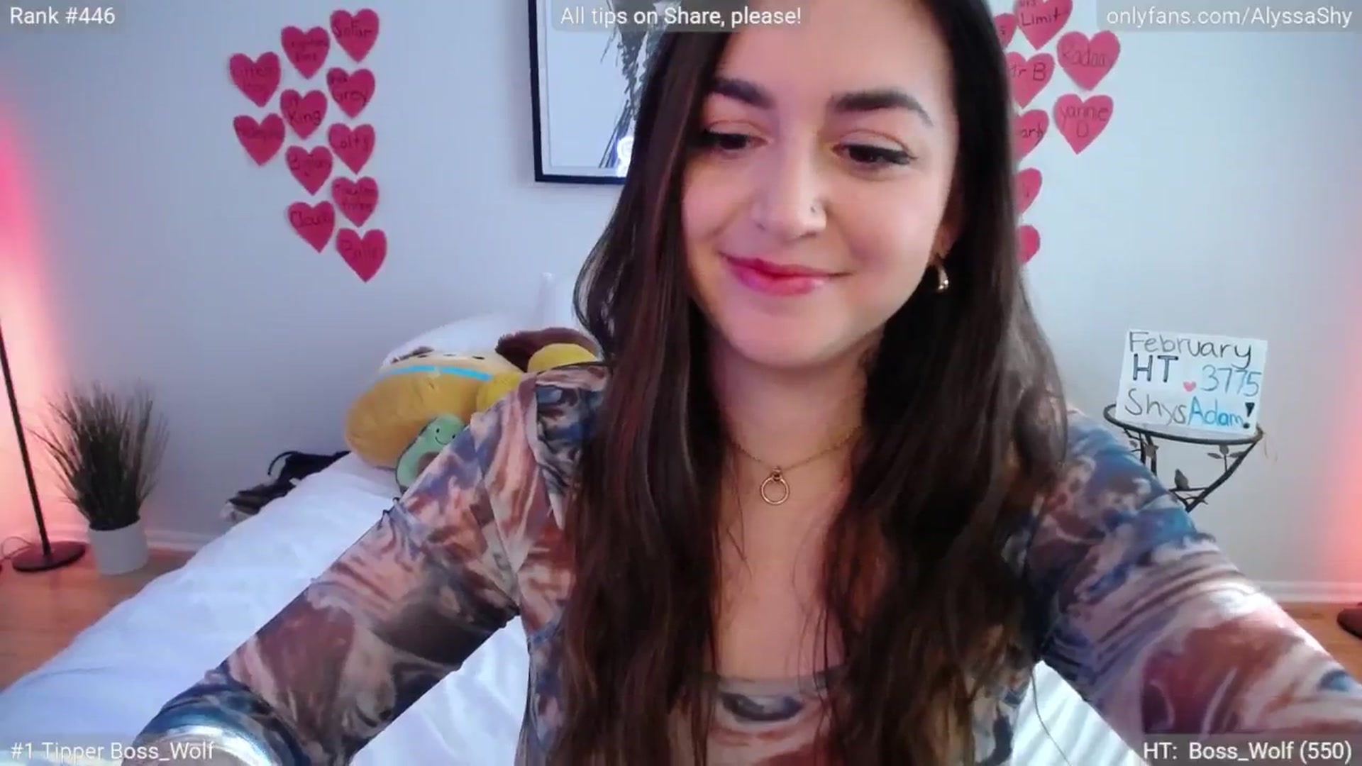 Gallery image thumbnail from AlyssaShy's myfreecams stream on, 02/21/2025, 21:14 image 7 of 20