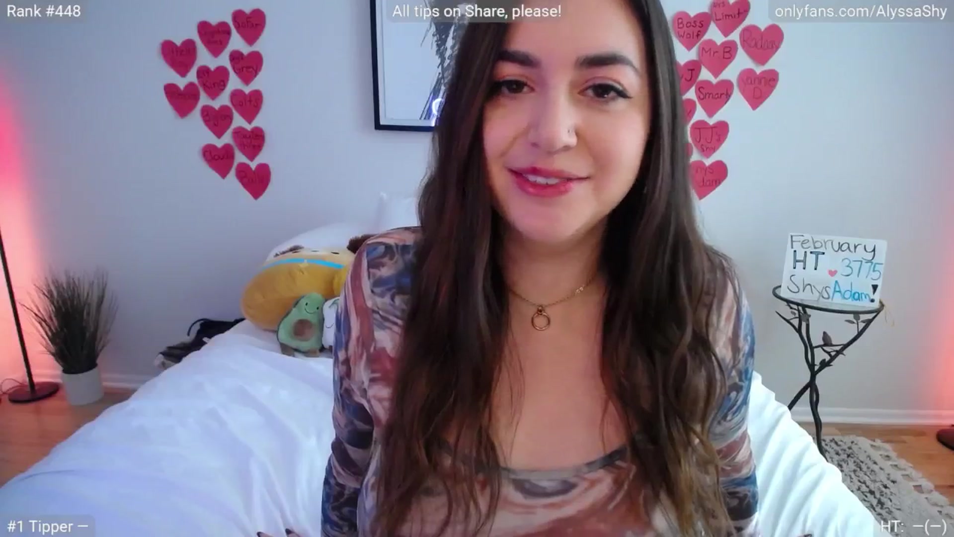 Gallery image thumbnail from AlyssaShy's myfreecams stream on, 02/21/2025, 21:14 image 3 of 20