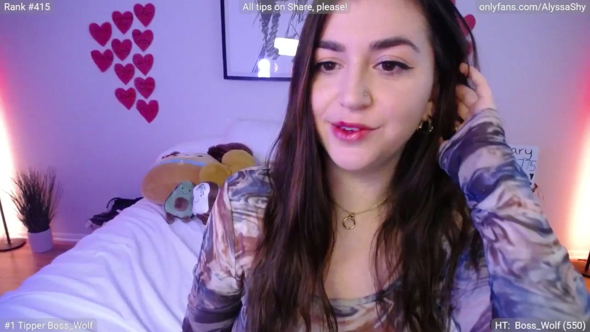 Gallery image thumbnail from AlyssaShy's myfreecams stream on, 02/21/2025, 22:27 image 5 of 20
