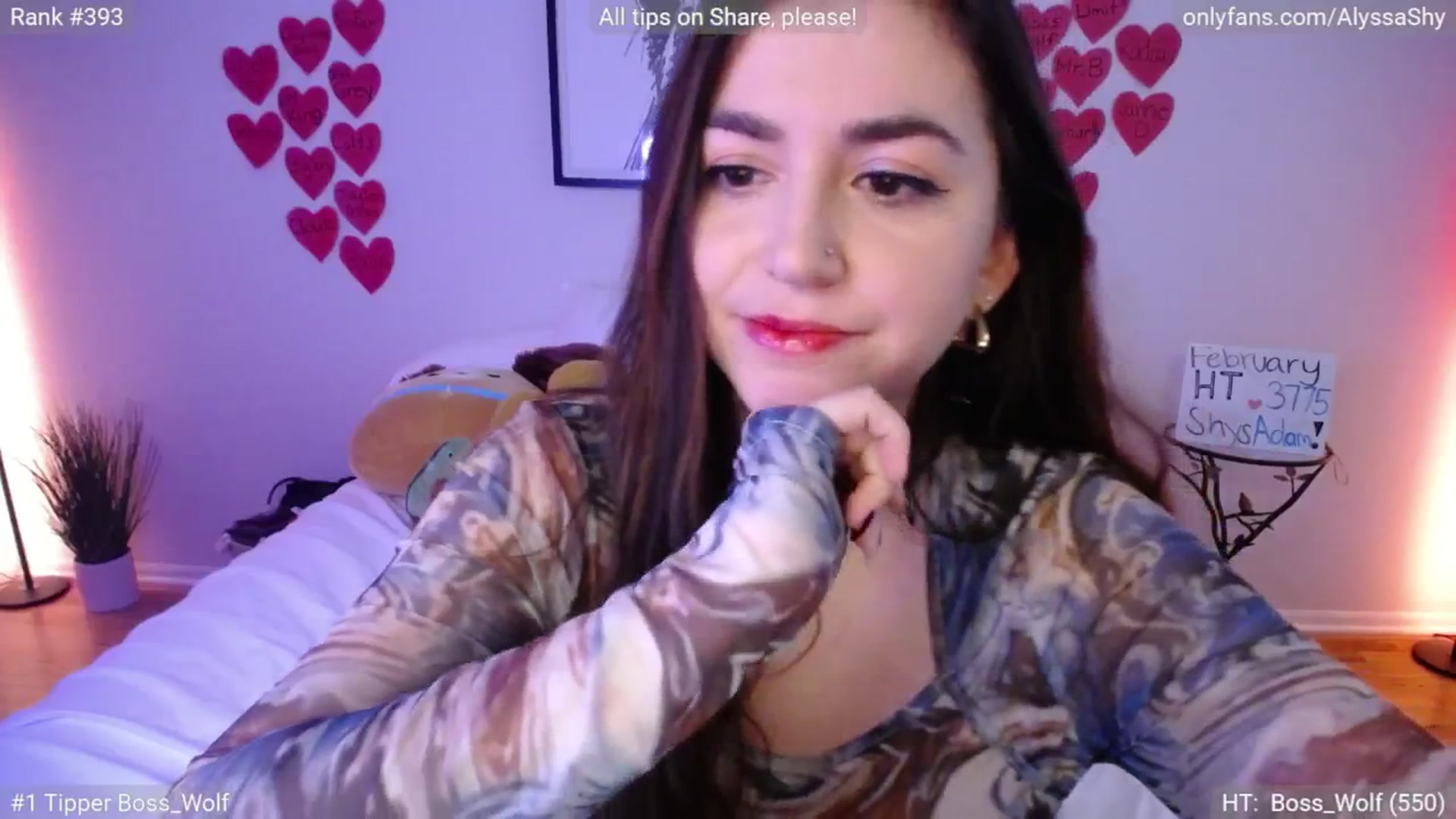 Gallery image thumbnail from AlyssaShy's myfreecams stream on, 02/21/2025, 22:27 image 13 of 20