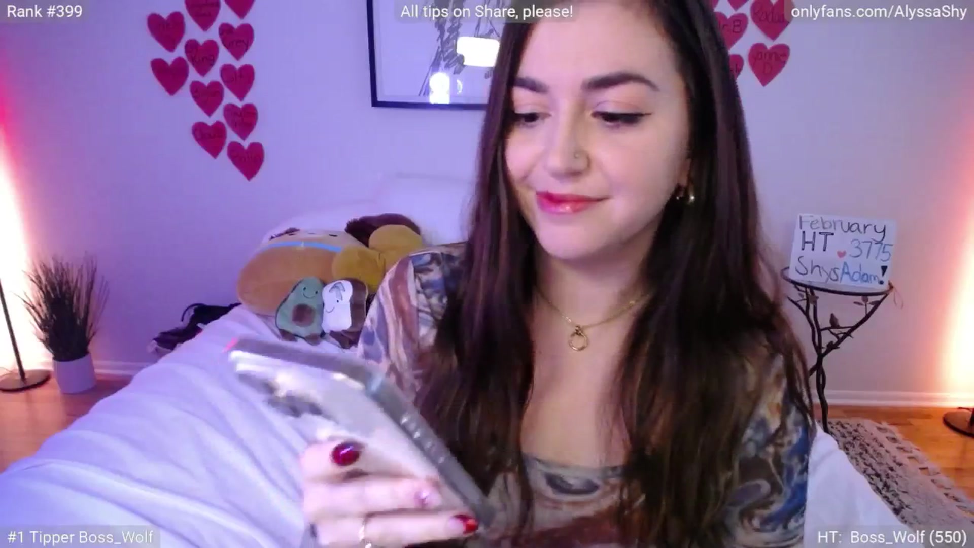 Gallery image thumbnail from AlyssaShy's myfreecams stream on, 02/21/2025, 22:27 image 10 of 20