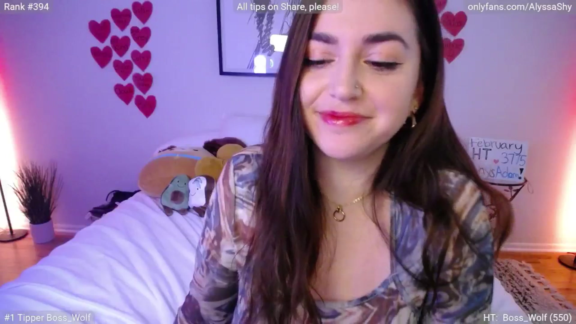 Gallery image thumbnail from AlyssaShy's myfreecams stream on, 02/21/2025, 22:27 image 16 of 20