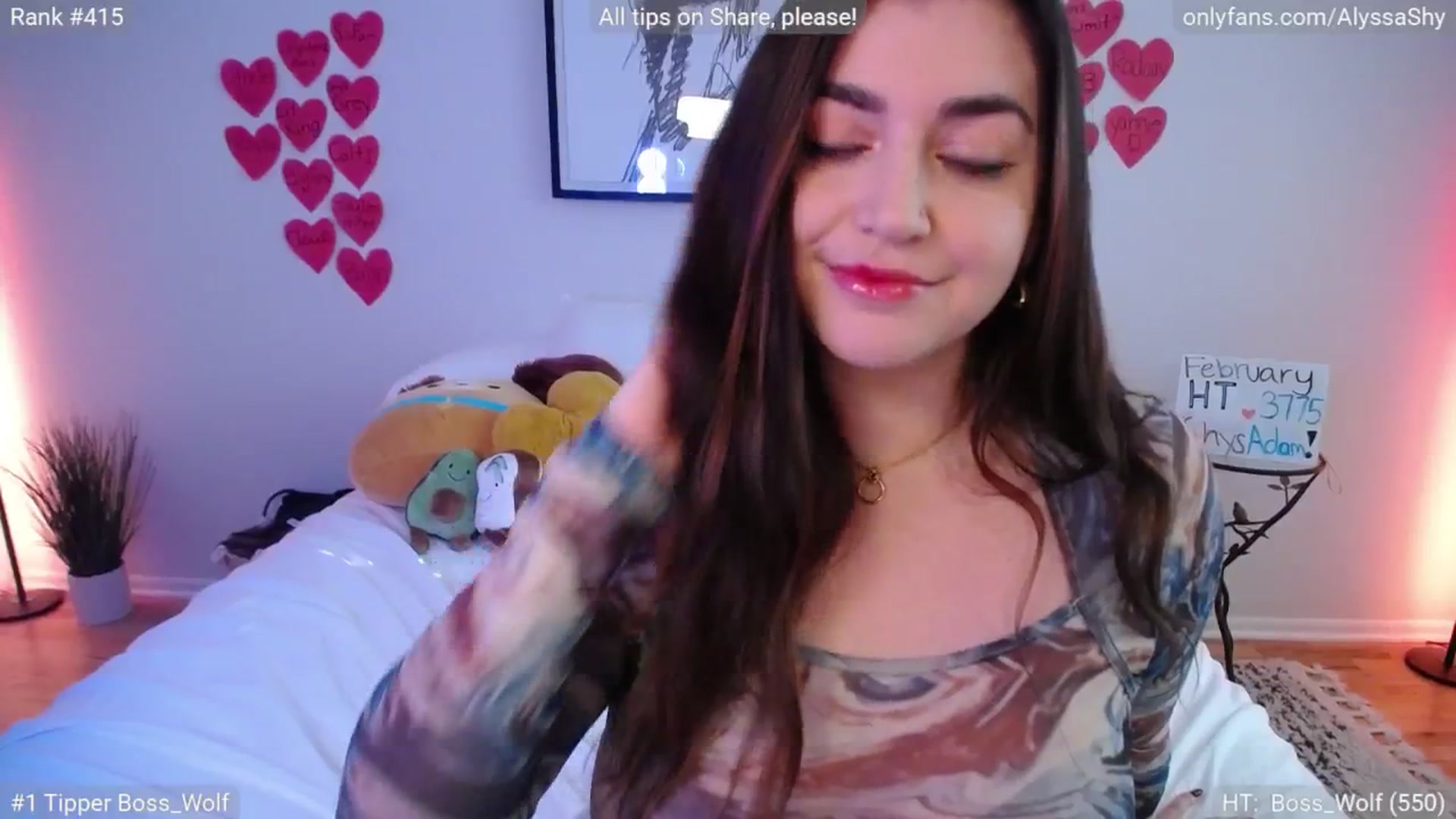 Gallery image thumbnail from AlyssaShy's myfreecams stream on, 02/21/2025, 22:27 image 2 of 20