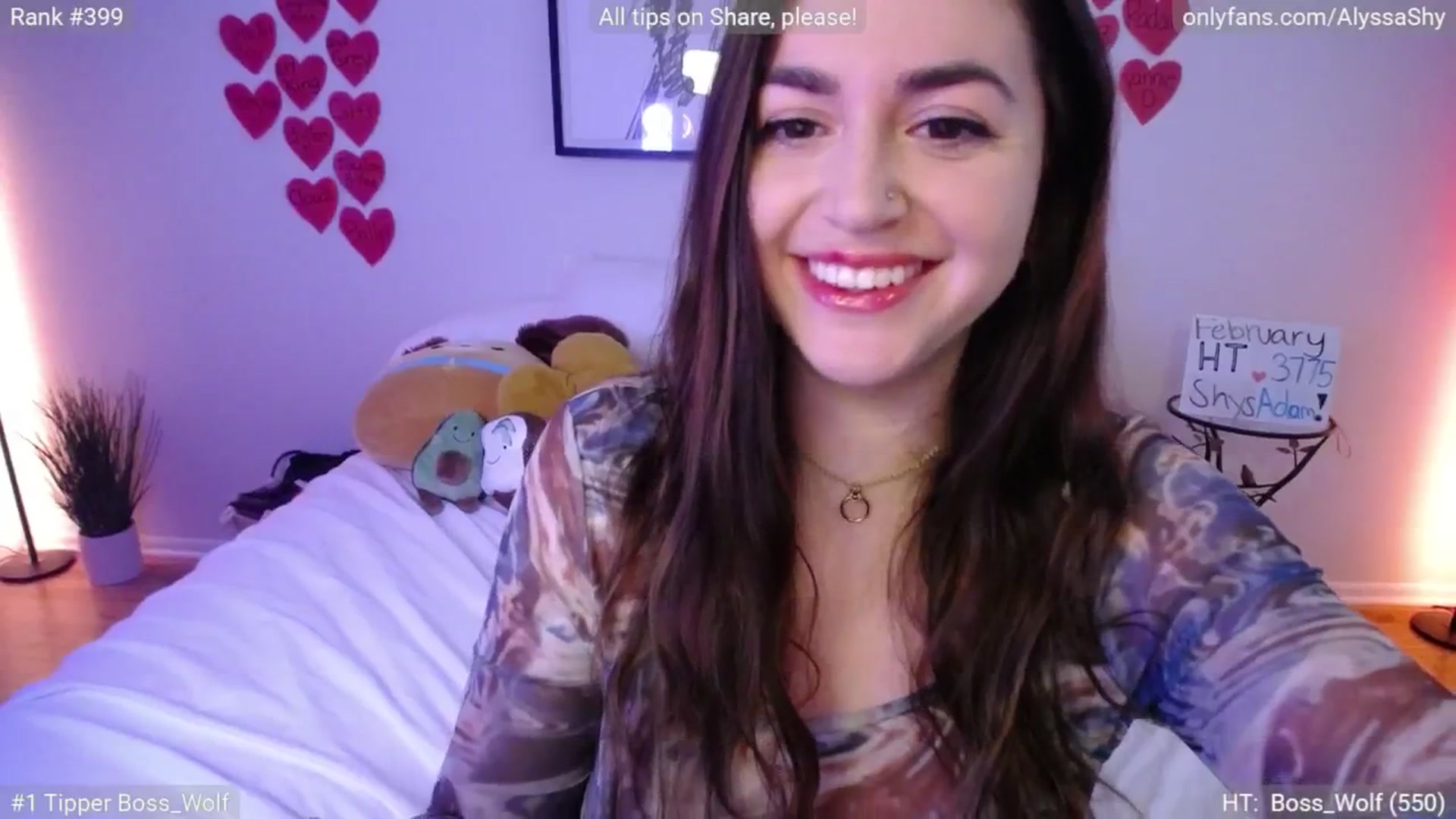 Gallery image thumbnail from AlyssaShy's myfreecams stream on, 02/21/2025, 22:27 image 11 of 20