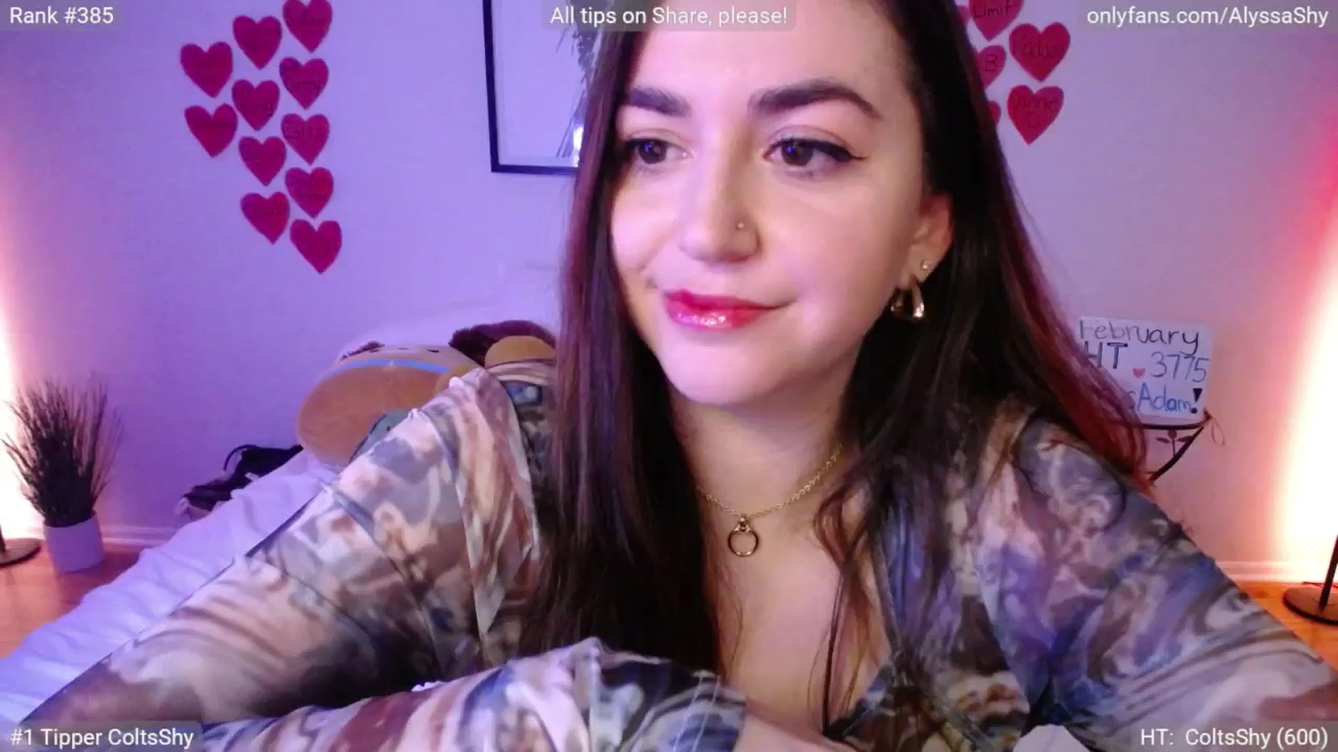 Gallery image thumbnail from AlyssaShy's myfreecams stream on, 02/22/2025, 24:00 image 19 of 20