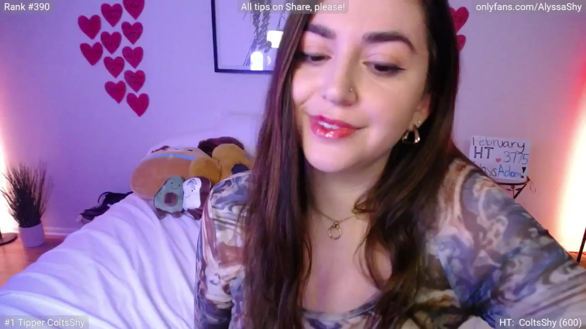 Gallery image thumbnail from AlyssaShy's myfreecams stream on, 02/22/2025, 24:00 image 4 of 20