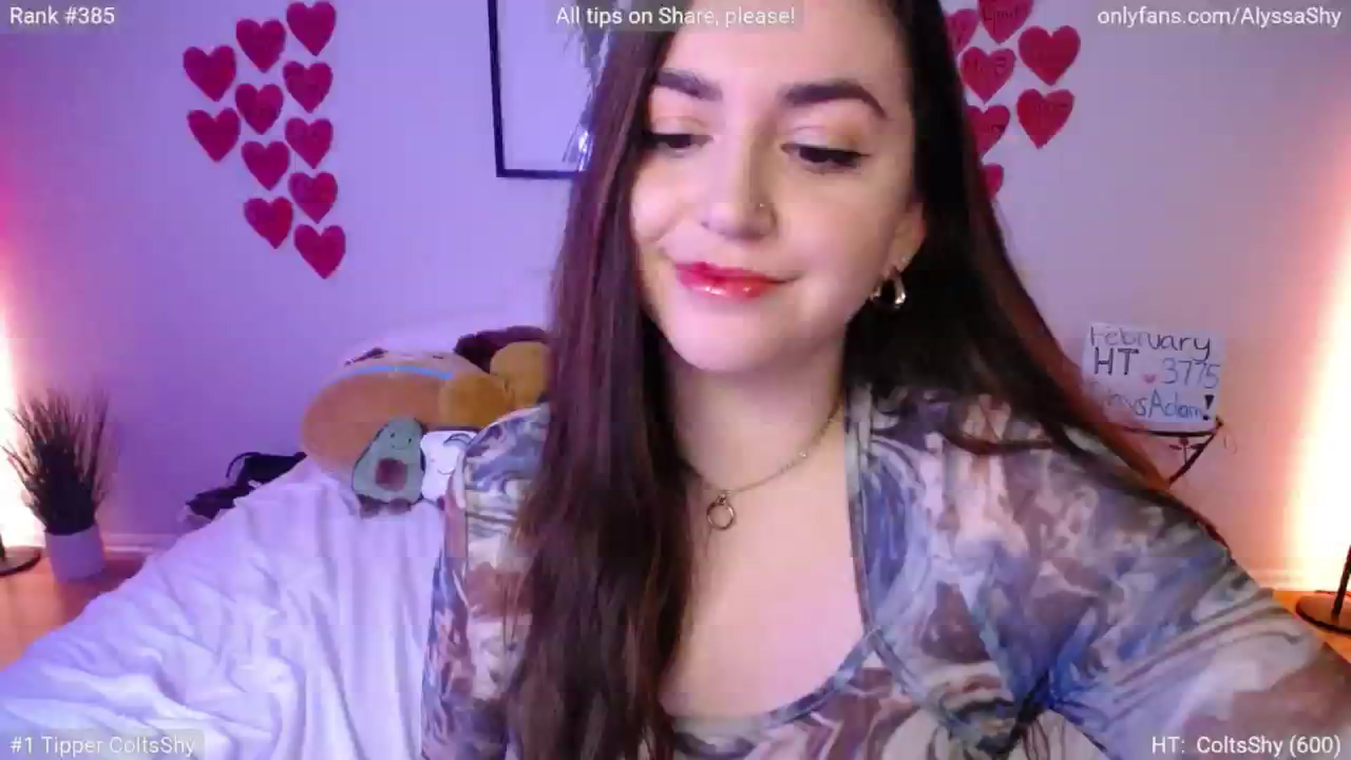 Gallery image thumbnail from AlyssaShy's myfreecams stream on, 02/22/2025, 24:00 image 16 of 20