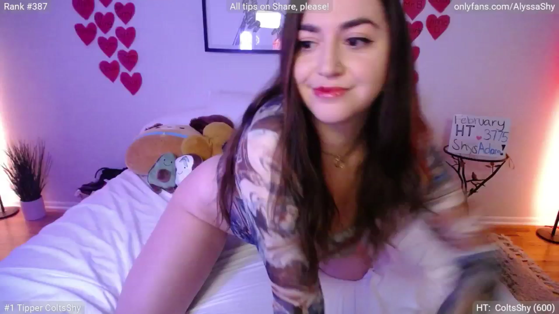 Gallery image thumbnail from AlyssaShy's myfreecams stream on, 02/22/2025, 24:00 image 6 of 20