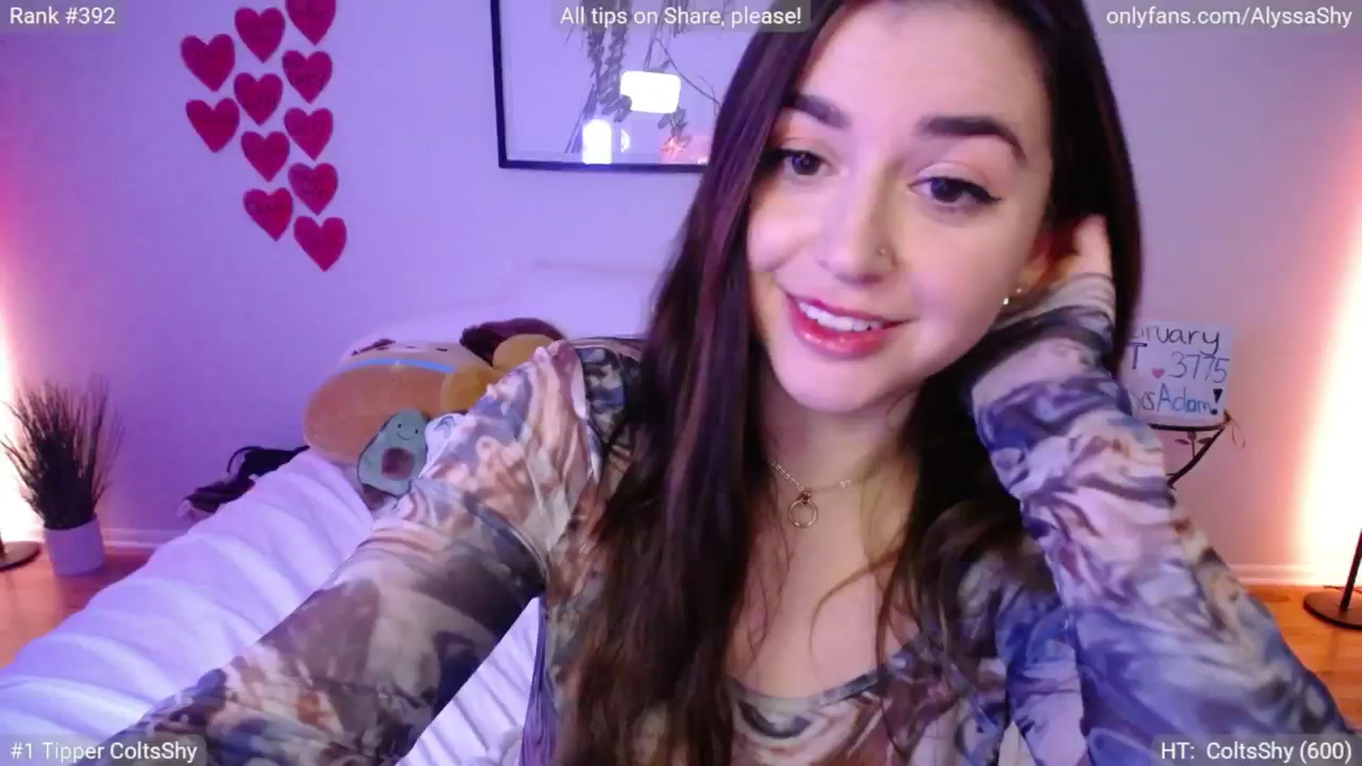 Gallery image thumbnail from AlyssaShy's myfreecams stream on, 02/22/2025, 24:00 image 1 of 20