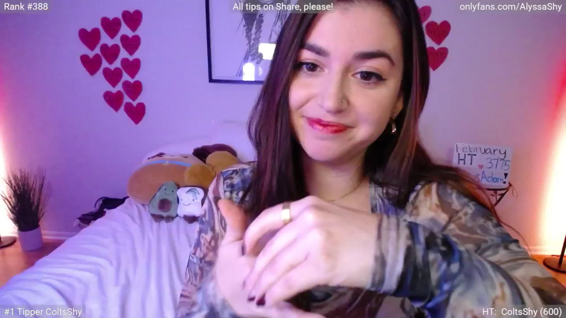 Gallery image thumbnail from AlyssaShy's myfreecams stream on, 02/22/2025, 24:00 image 10 of 20