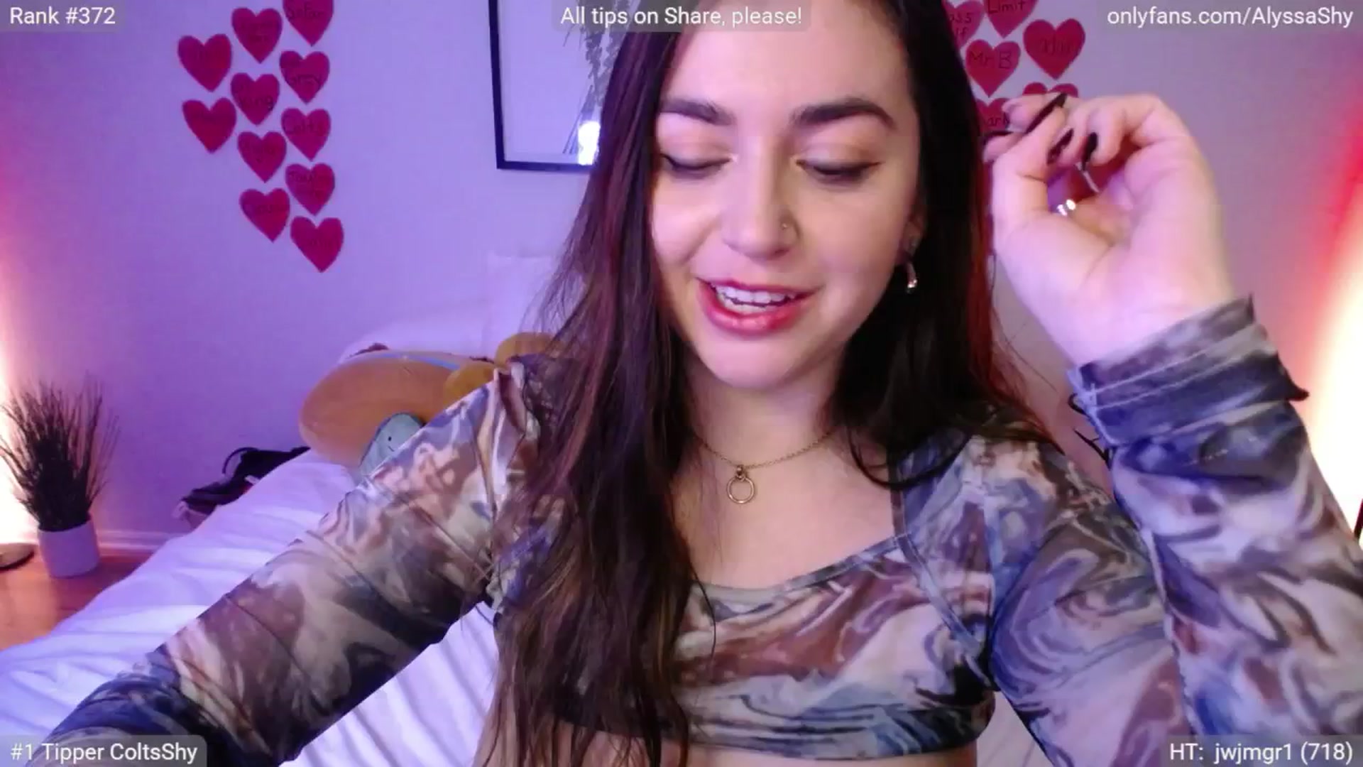 Gallery image thumbnail from AlyssaShy's myfreecams stream on, 02/22/2025, 01:58 image 6 of 20