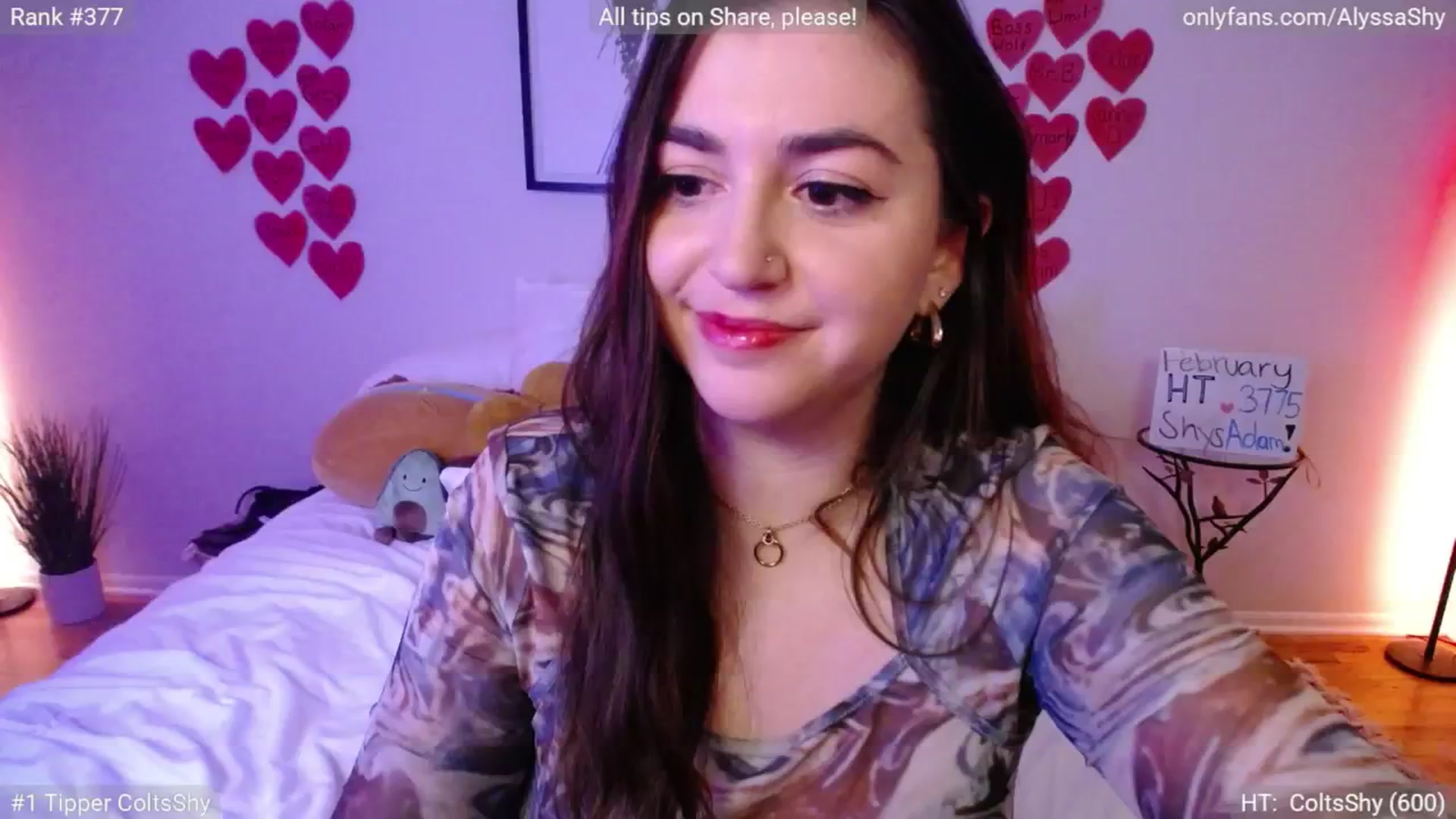 Gallery image thumbnail from AlyssaShy's myfreecams stream on, 02/22/2025, 01:58 image 1 of 20