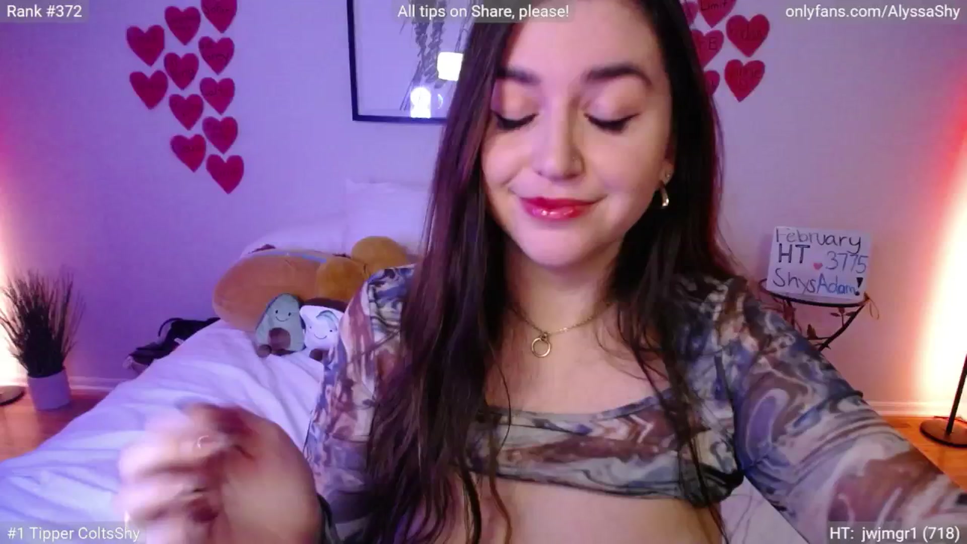 Gallery image thumbnail from AlyssaShy's myfreecams stream on, 02/22/2025, 01:58 image 9 of 20