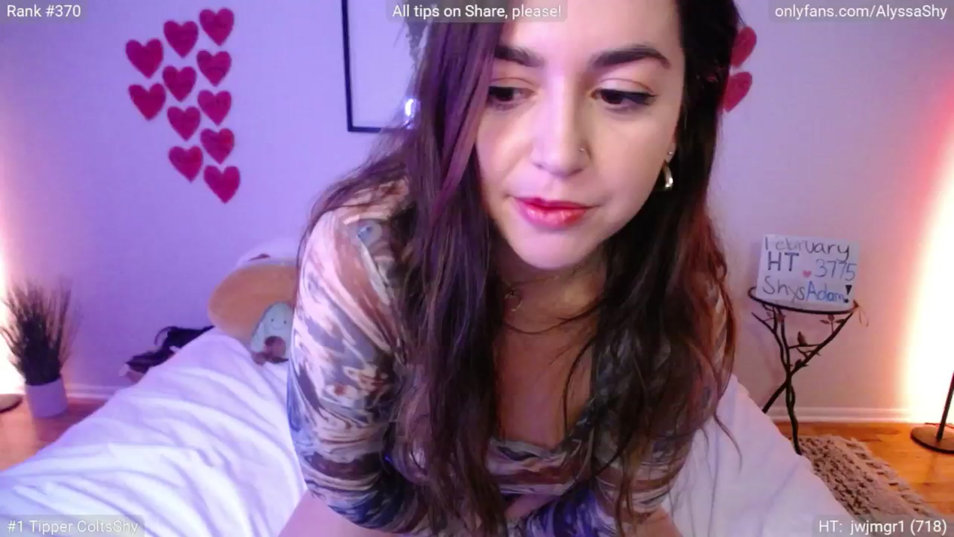 Gallery image thumbnail from AlyssaShy's myfreecams stream on, 02/22/2025, 01:58 image 14 of 20