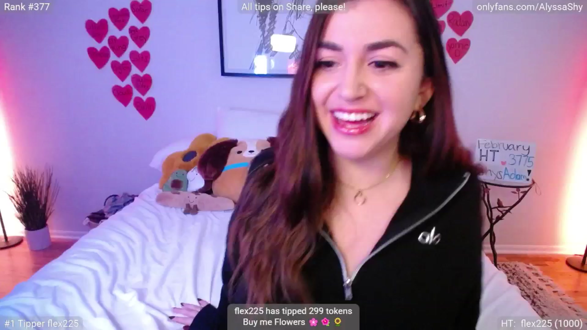 Gallery image thumbnail from AlyssaShy's myfreecams stream on, 02/22/2025, 22:39 image 2 of 20