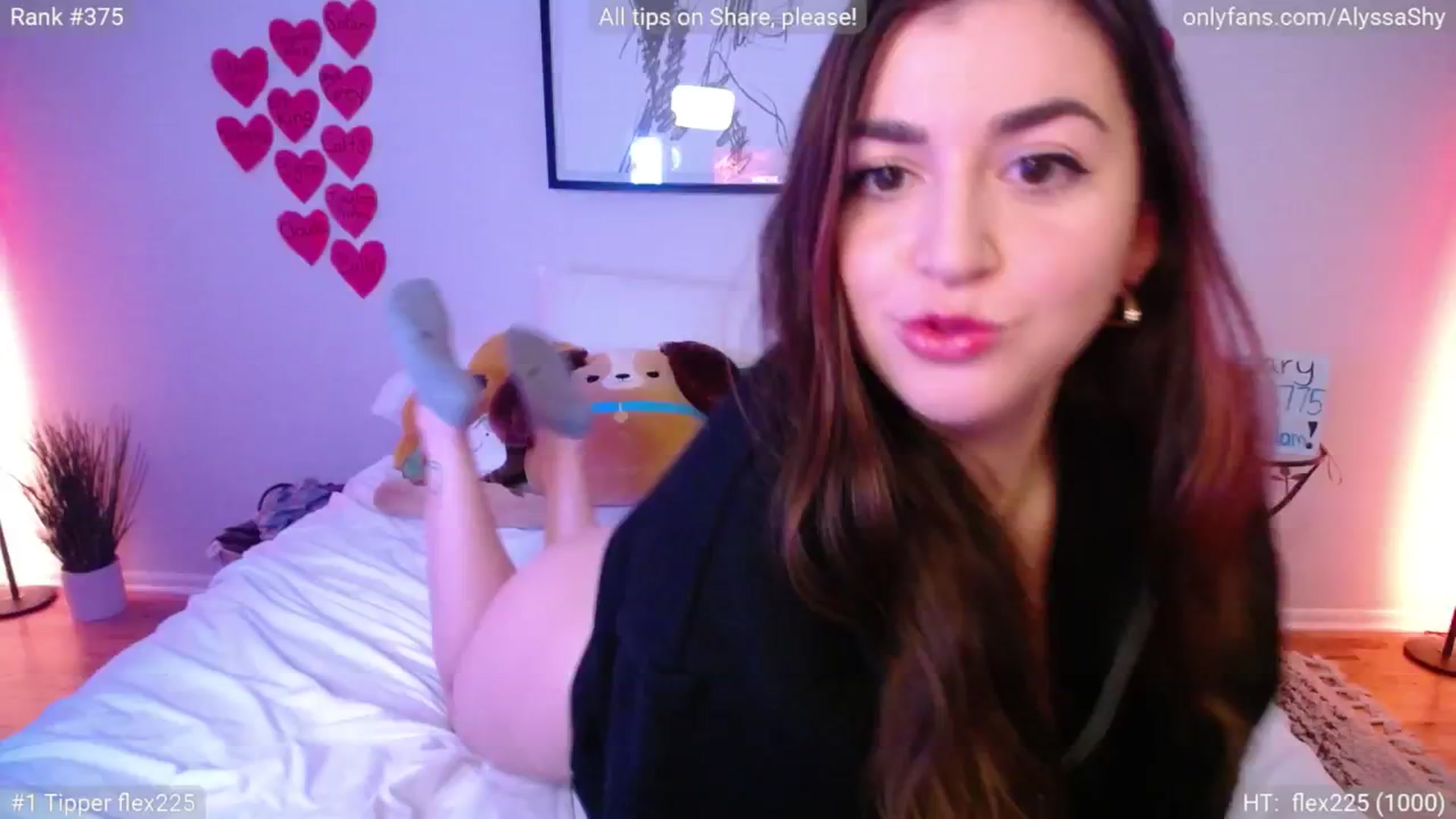 Gallery image thumbnail from AlyssaShy's myfreecams stream on, 02/22/2025, 22:39 image 4 of 20