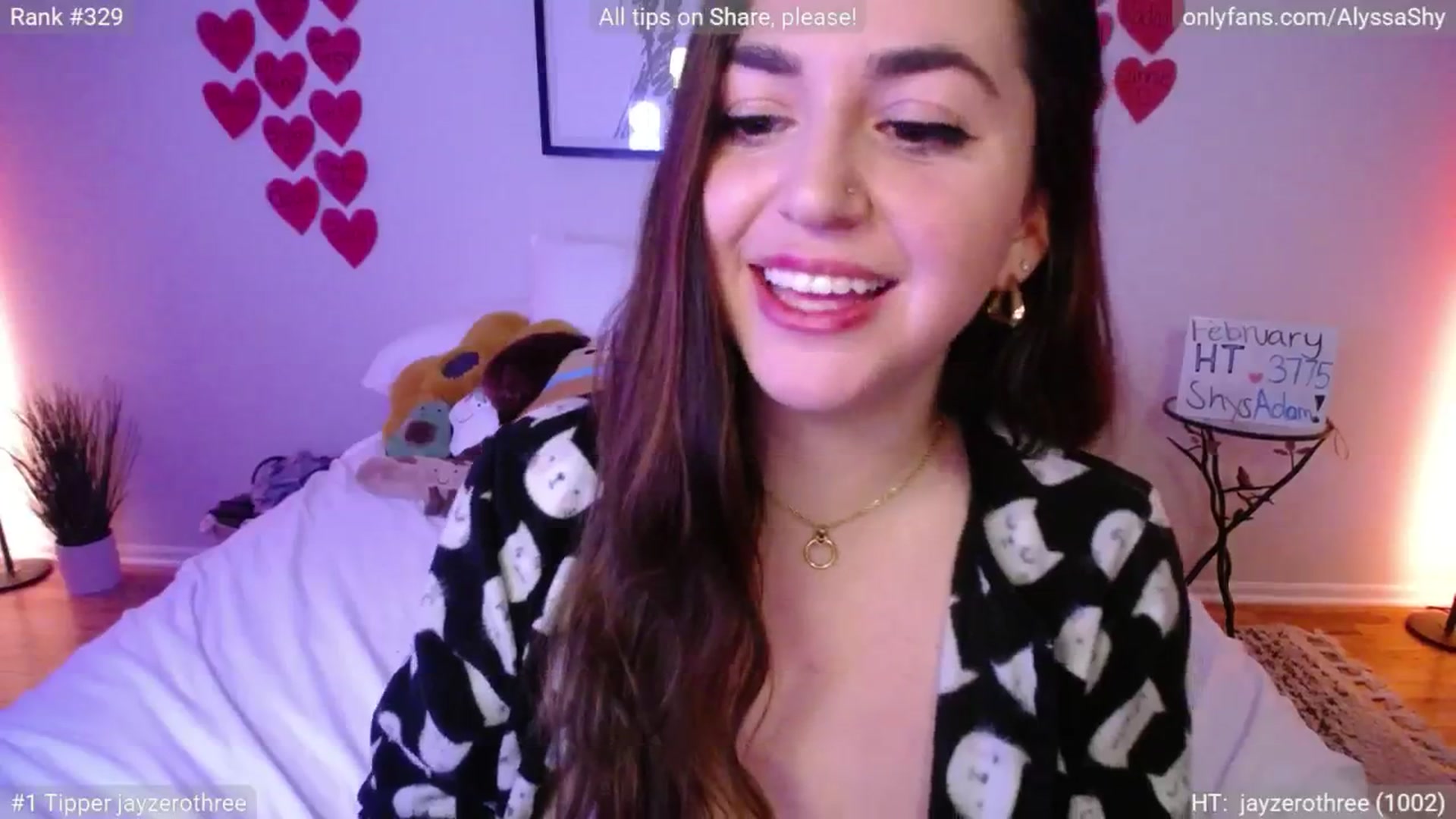Gallery image thumbnail from AlyssaShy's myfreecams stream on, 02/23/2025, 24:18 image 20 of 20