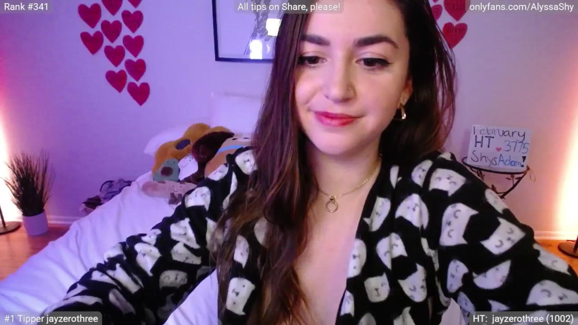 Gallery image thumbnail from AlyssaShy's myfreecams stream on, 02/23/2025, 24:18 image 19 of 20