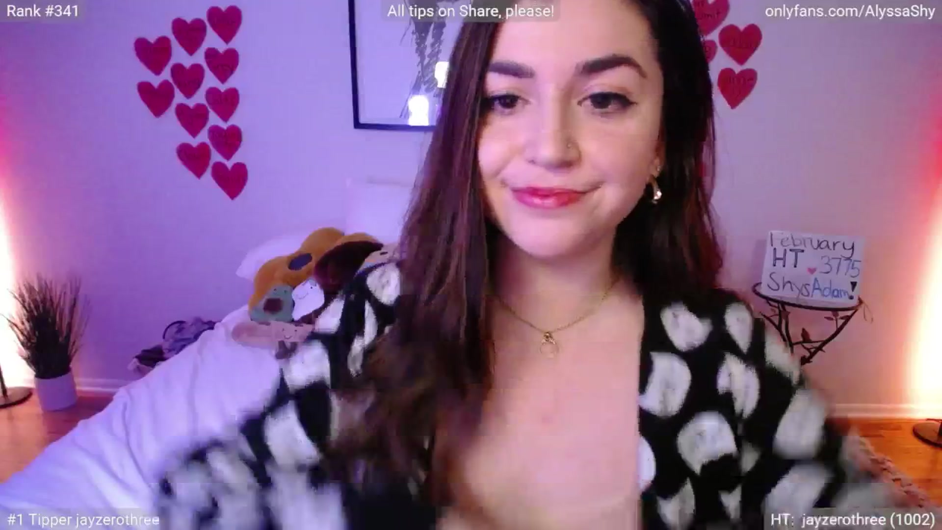 Gallery image thumbnail from AlyssaShy's myfreecams stream on, 02/23/2025, 24:18 image 17 of 20