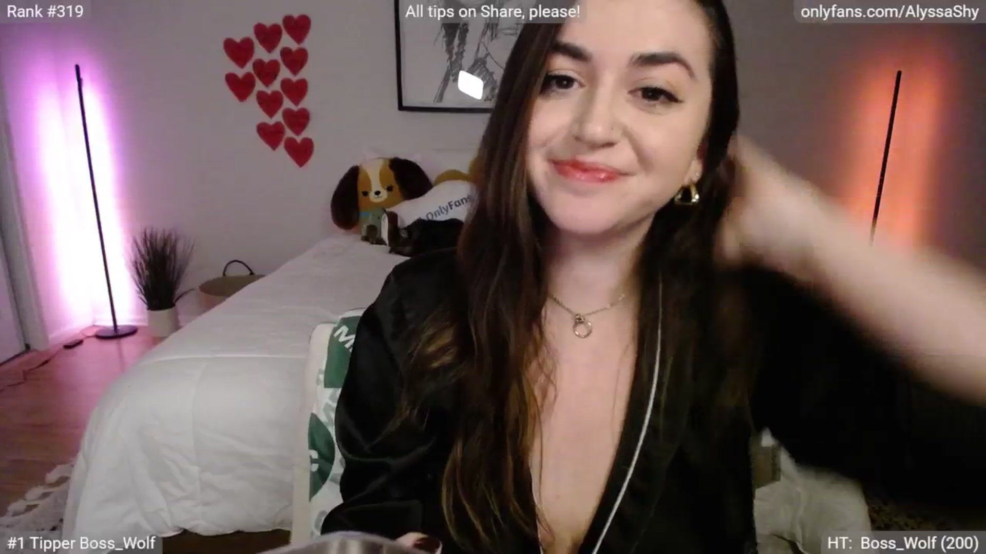 Gallery image thumbnail from AlyssaShy's myfreecams stream on, 02/25/2025, 23:13 image 20 of 20