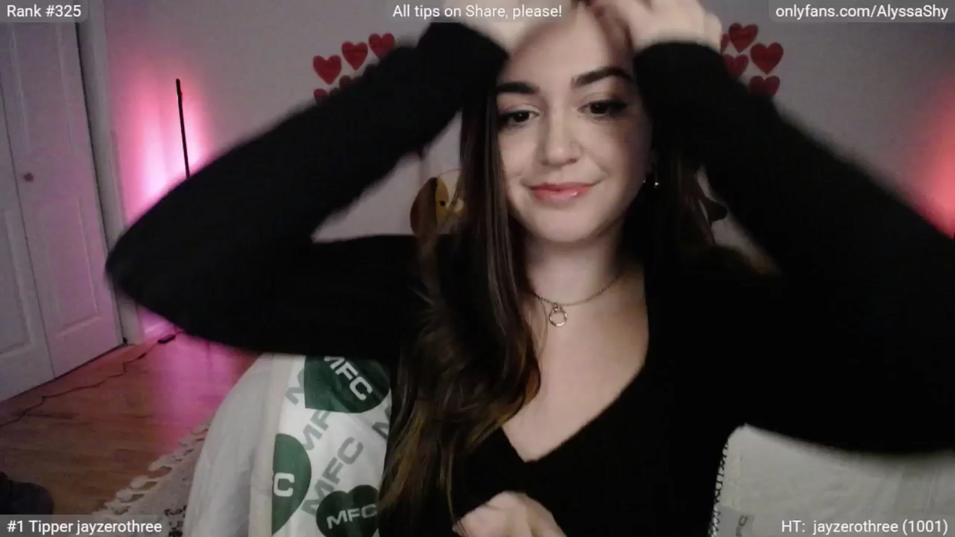 Gallery image thumbnail from AlyssaShy's myfreecams stream on, 02/26/2025, 23:14 image 10 of 20