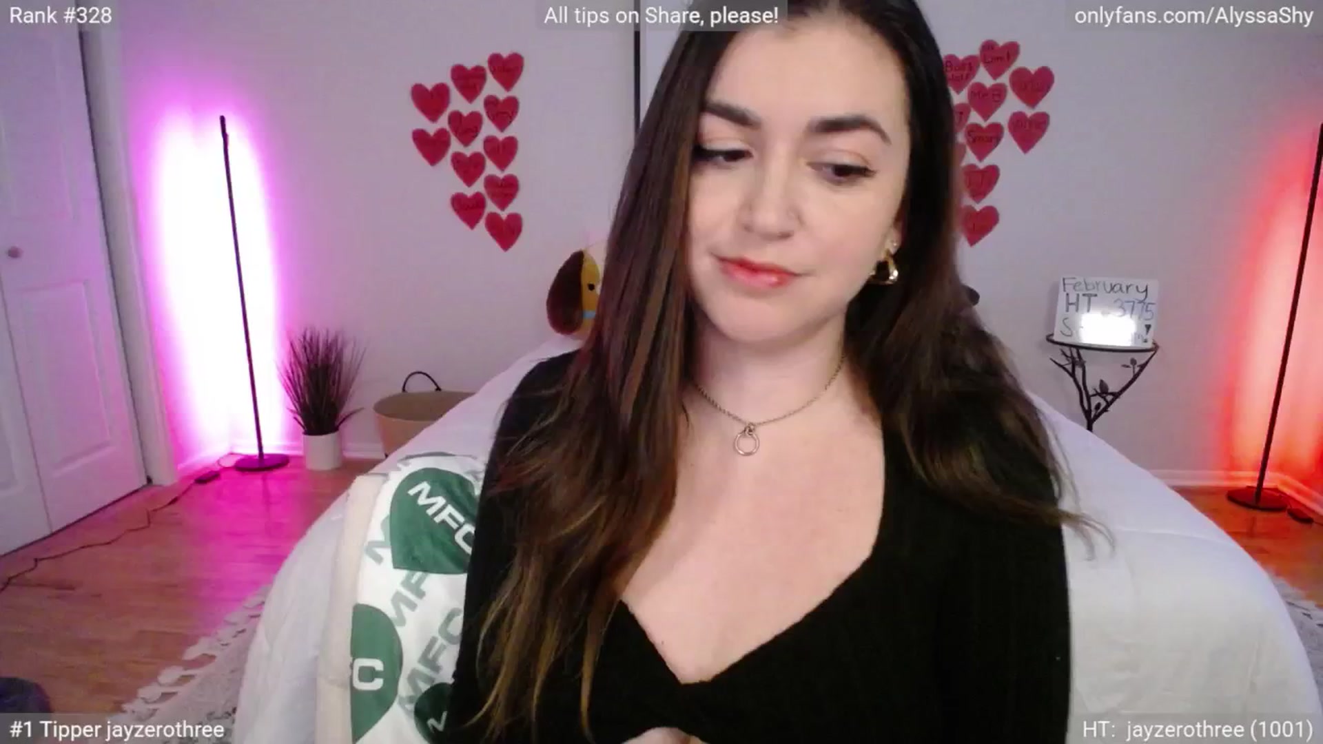 Gallery image thumbnail from AlyssaShy's myfreecams stream on, 02/26/2025, 23:14 image 5 of 20