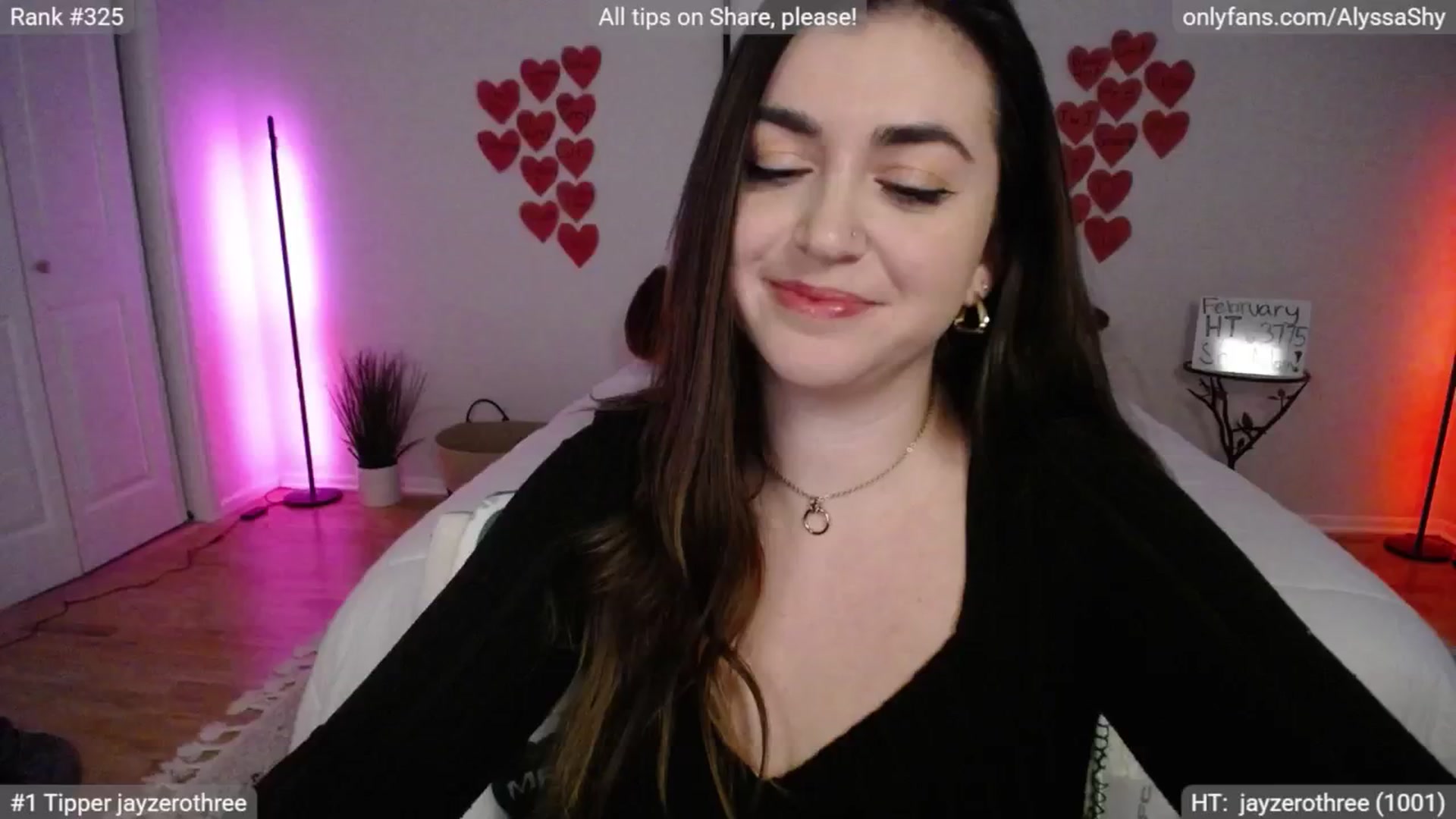 Gallery image thumbnail from AlyssaShy's myfreecams stream on, 02/26/2025, 23:14 image 9 of 20
