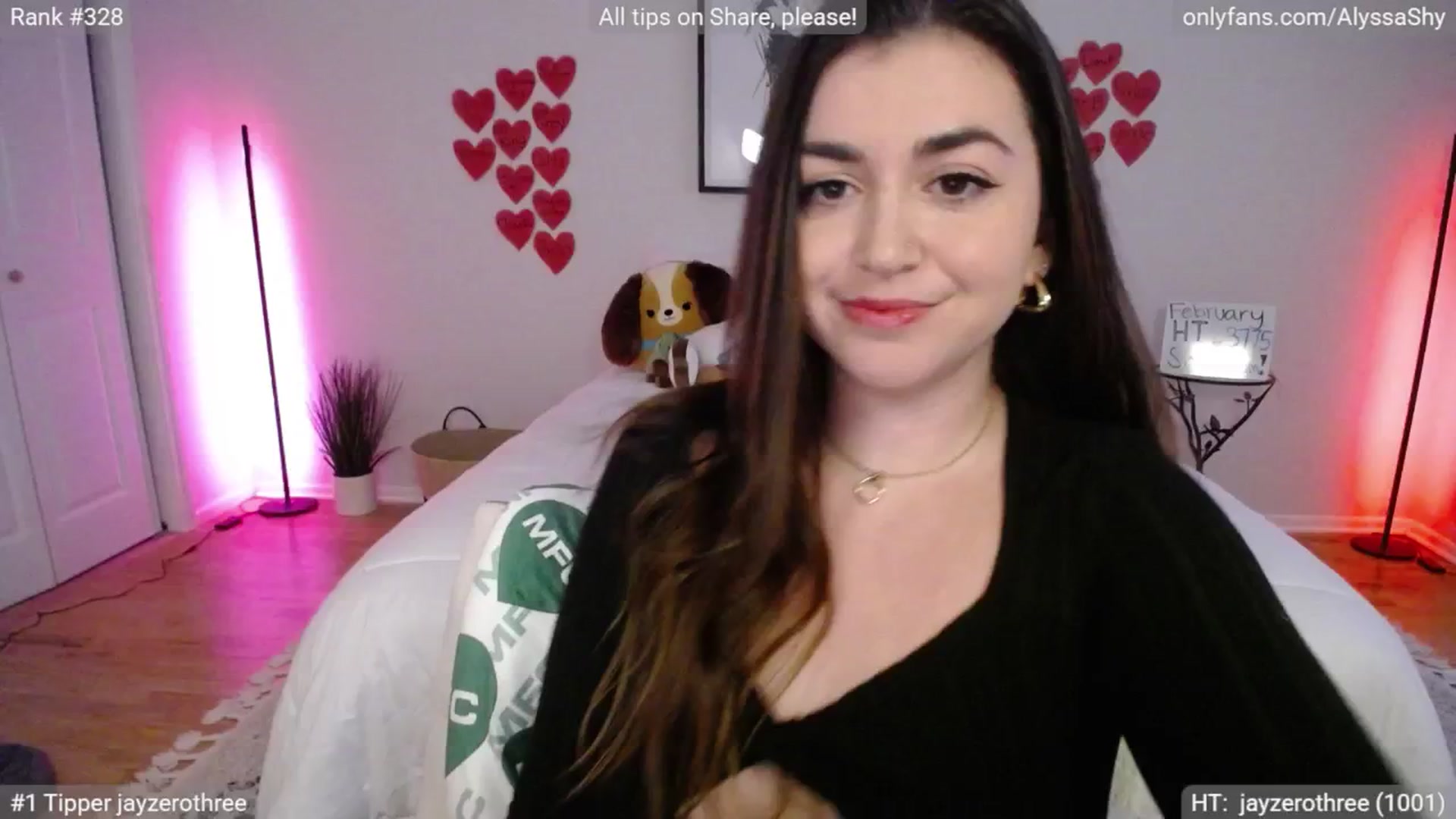 Gallery image thumbnail from AlyssaShy's myfreecams stream on, 02/26/2025, 23:14 image 6 of 20