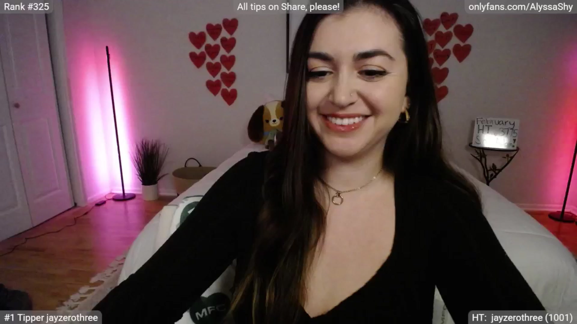 Gallery image thumbnail from AlyssaShy's myfreecams stream on, 02/26/2025, 23:14 image 12 of 20
