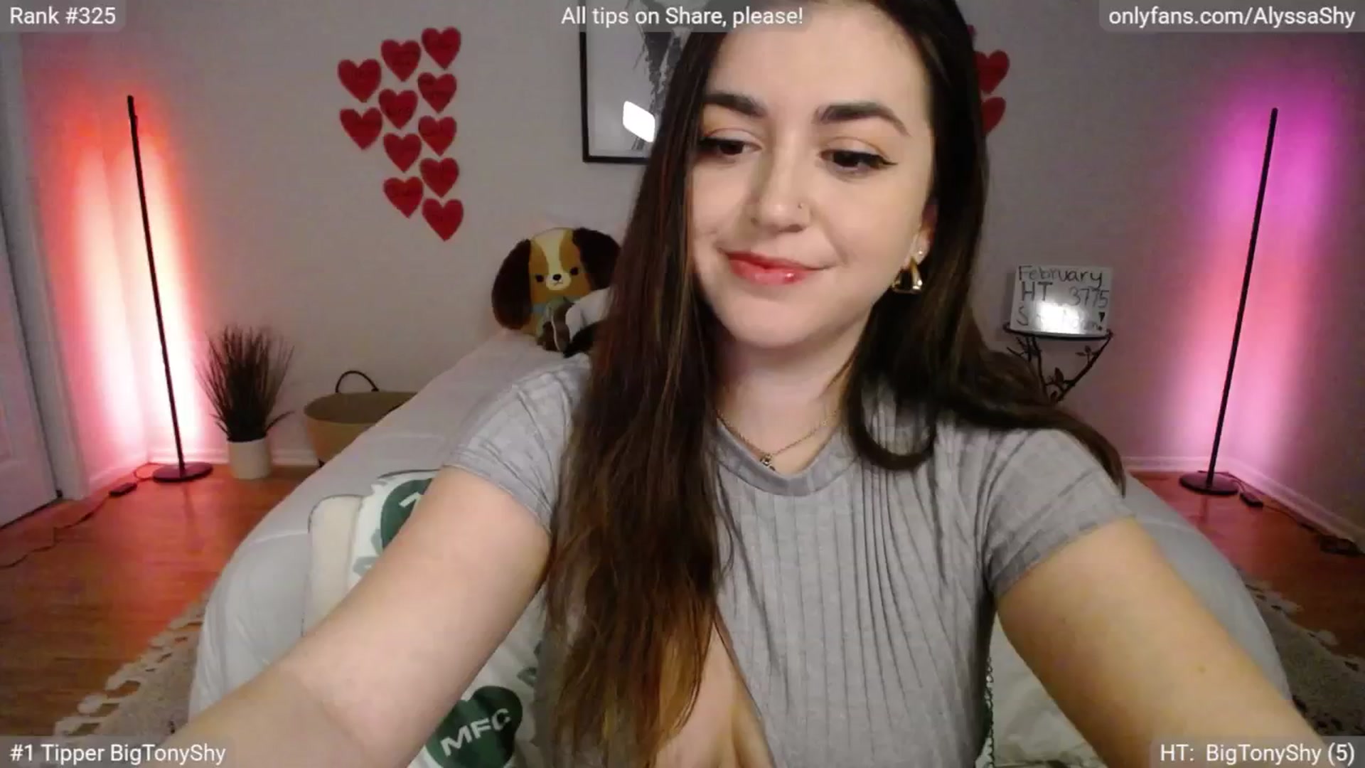 Gallery image thumbnail from AlyssaShy's myfreecams stream on, 02/27/2025, 22:37 image 7 of 20