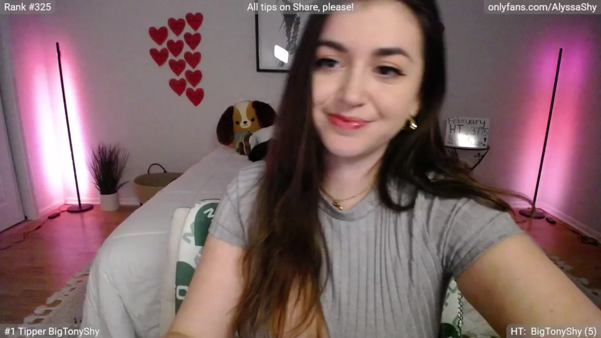 Gallery image thumbnail from AlyssaShy's myfreecams stream on, 02/27/2025, 22:37 image 8 of 20