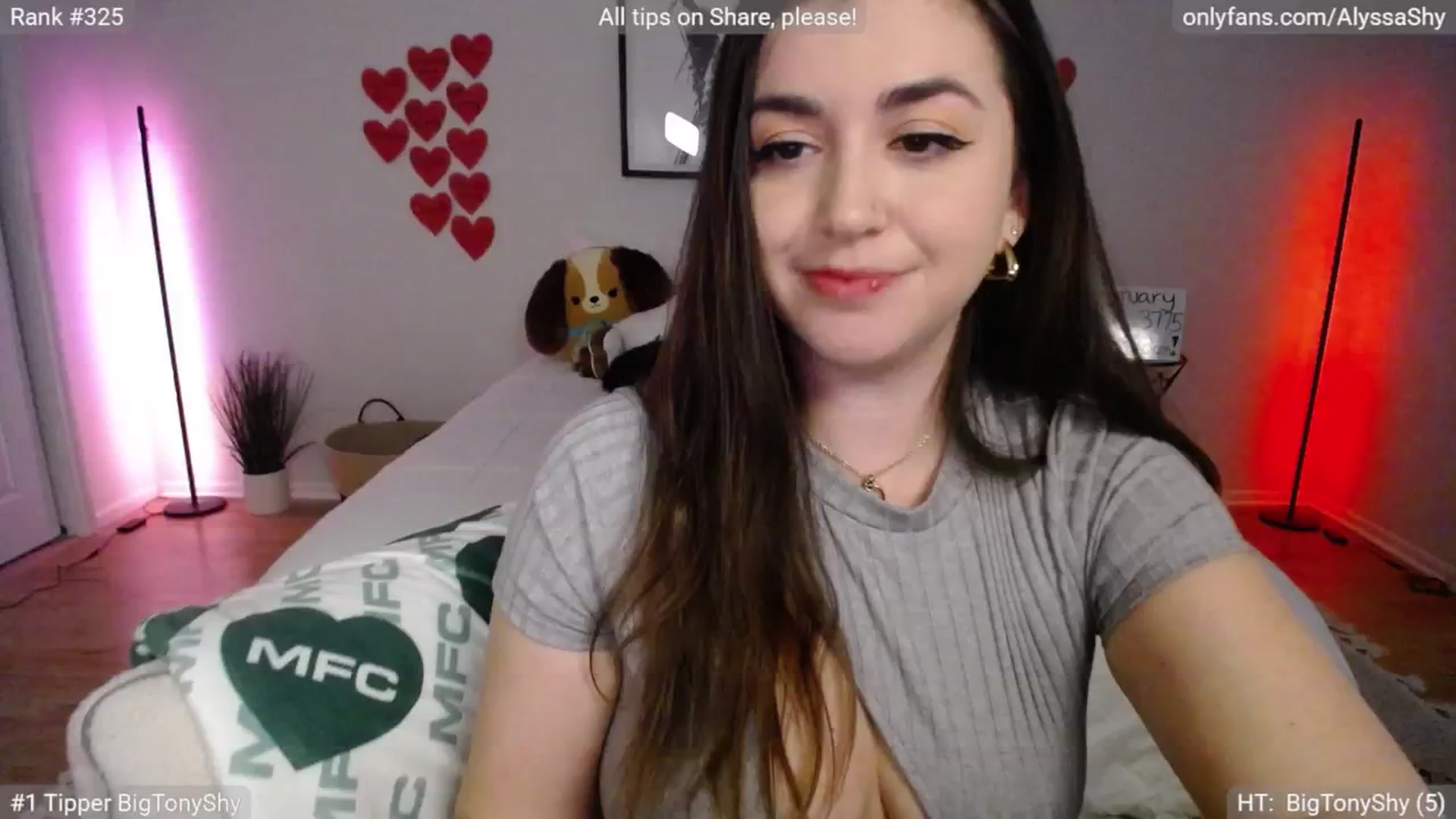 Gallery image thumbnail from AlyssaShy's myfreecams stream on, 02/27/2025, 22:37 image 4 of 20
