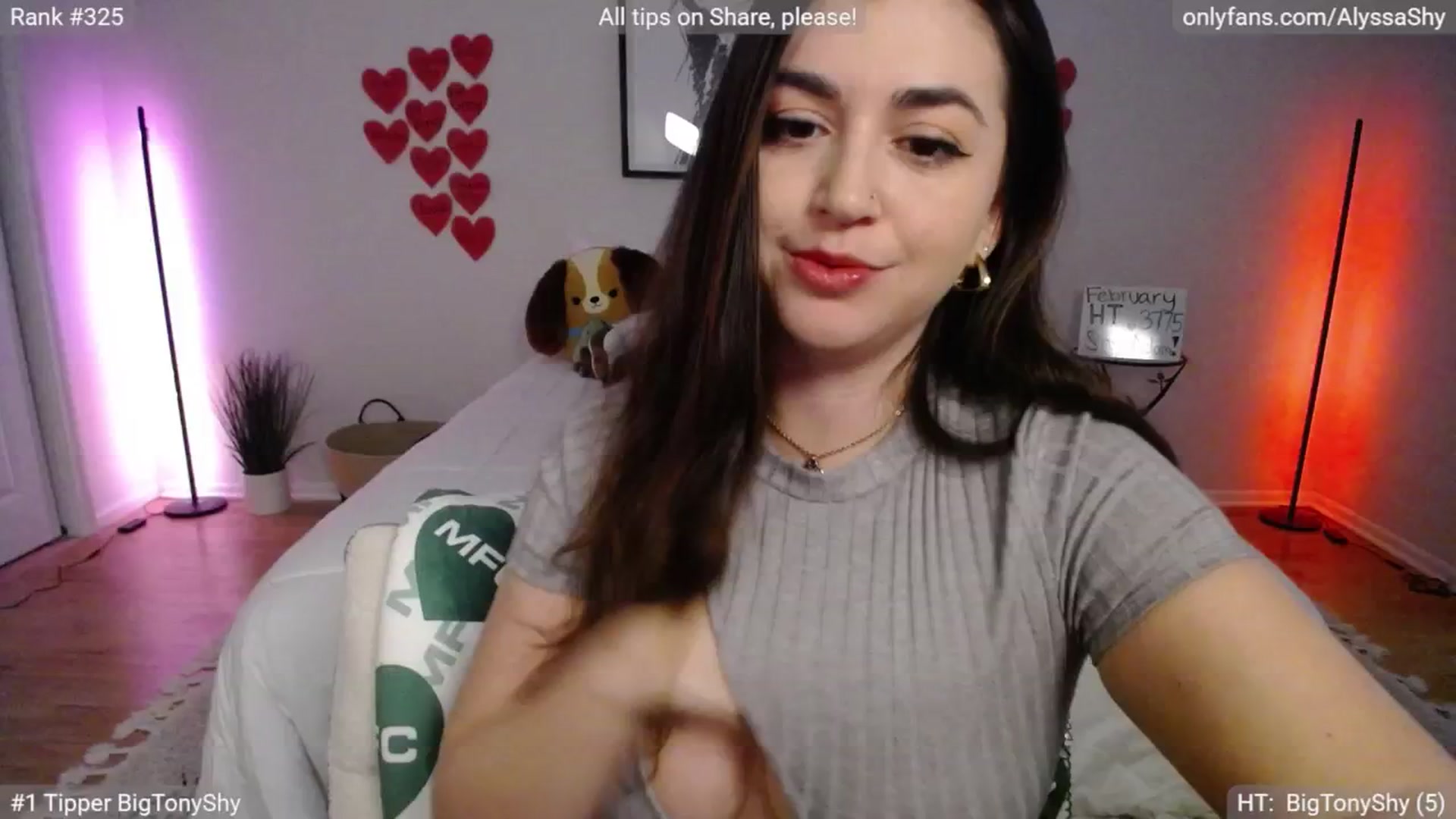 Gallery image thumbnail from AlyssaShy's myfreecams stream on, 02/27/2025, 22:37 image 3 of 20