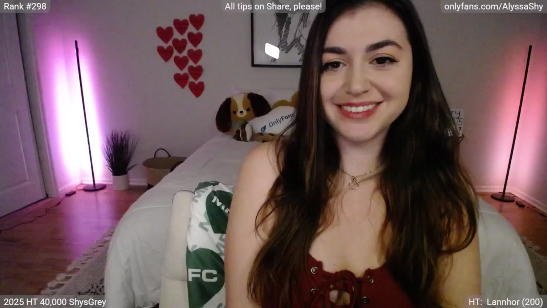 Gallery image thumbnail from AlyssaShy's myfreecams stream on, 02/28/2025, 23:34 image 20 of 20