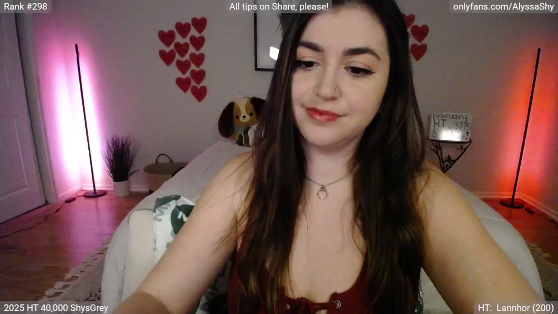 Gallery image thumbnail from AlyssaShy's myfreecams stream on, 02/28/2025, 23:34 image 14 of 20