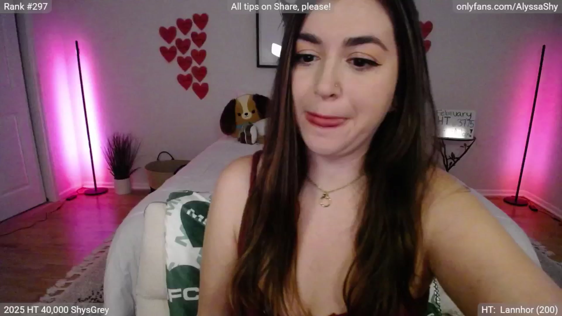 Gallery image thumbnail from AlyssaShy's myfreecams stream on, 02/28/2025, 23:34 image 9 of 20