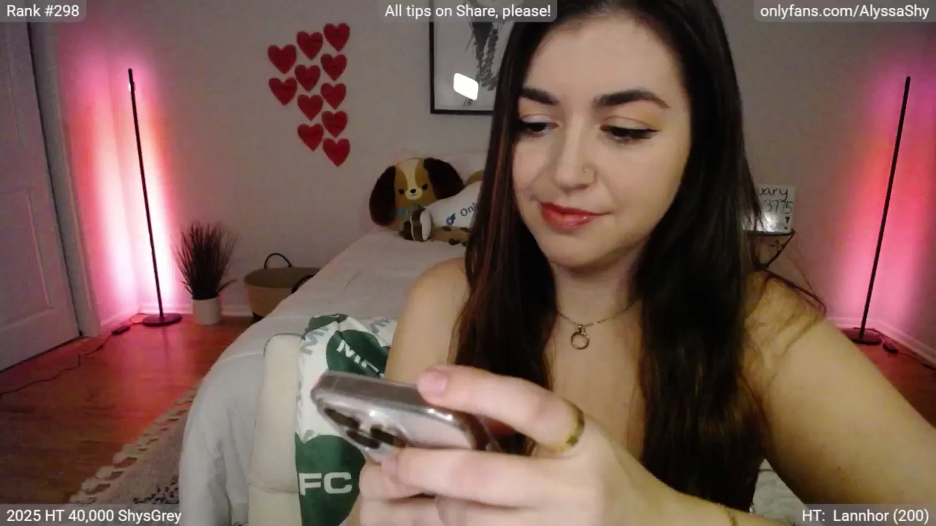 Gallery image thumbnail from AlyssaShy's myfreecams stream on, 02/28/2025, 23:34 image 17 of 20