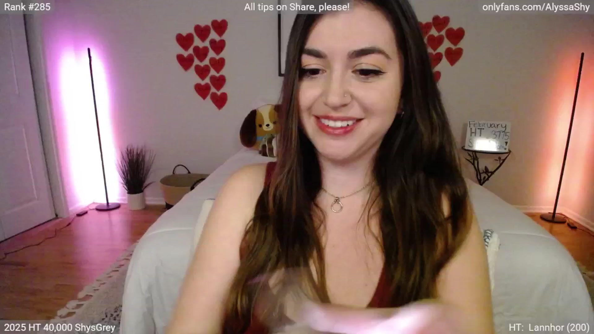 Gallery image thumbnail from AlyssaShy's myfreecams stream on, 03/01/2025, 01:23 image 1 of 20