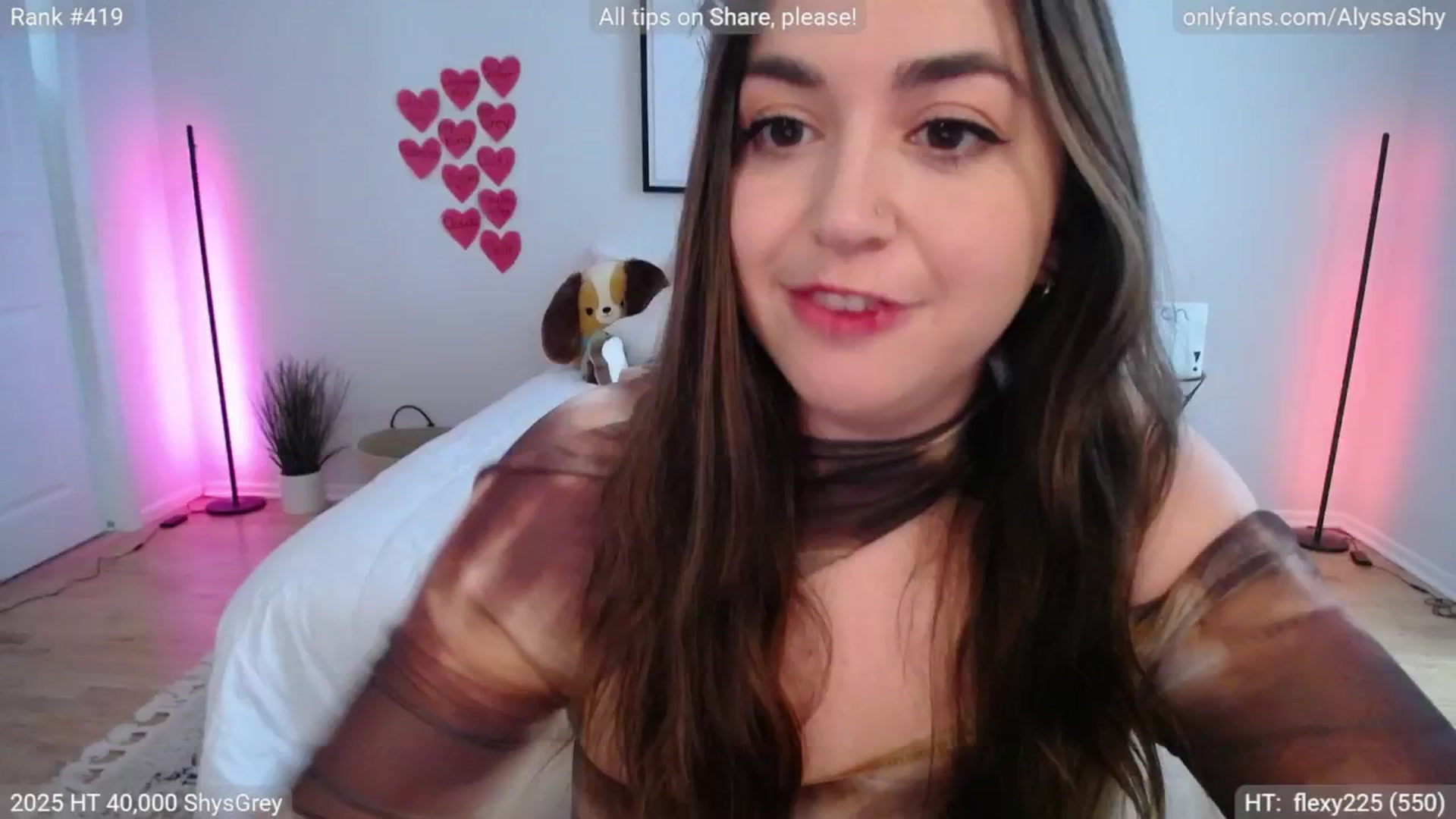 Gallery image thumbnail from AlyssaShy's myfreecams stream on, 03/01/2025, 20:36 image 12 of 20