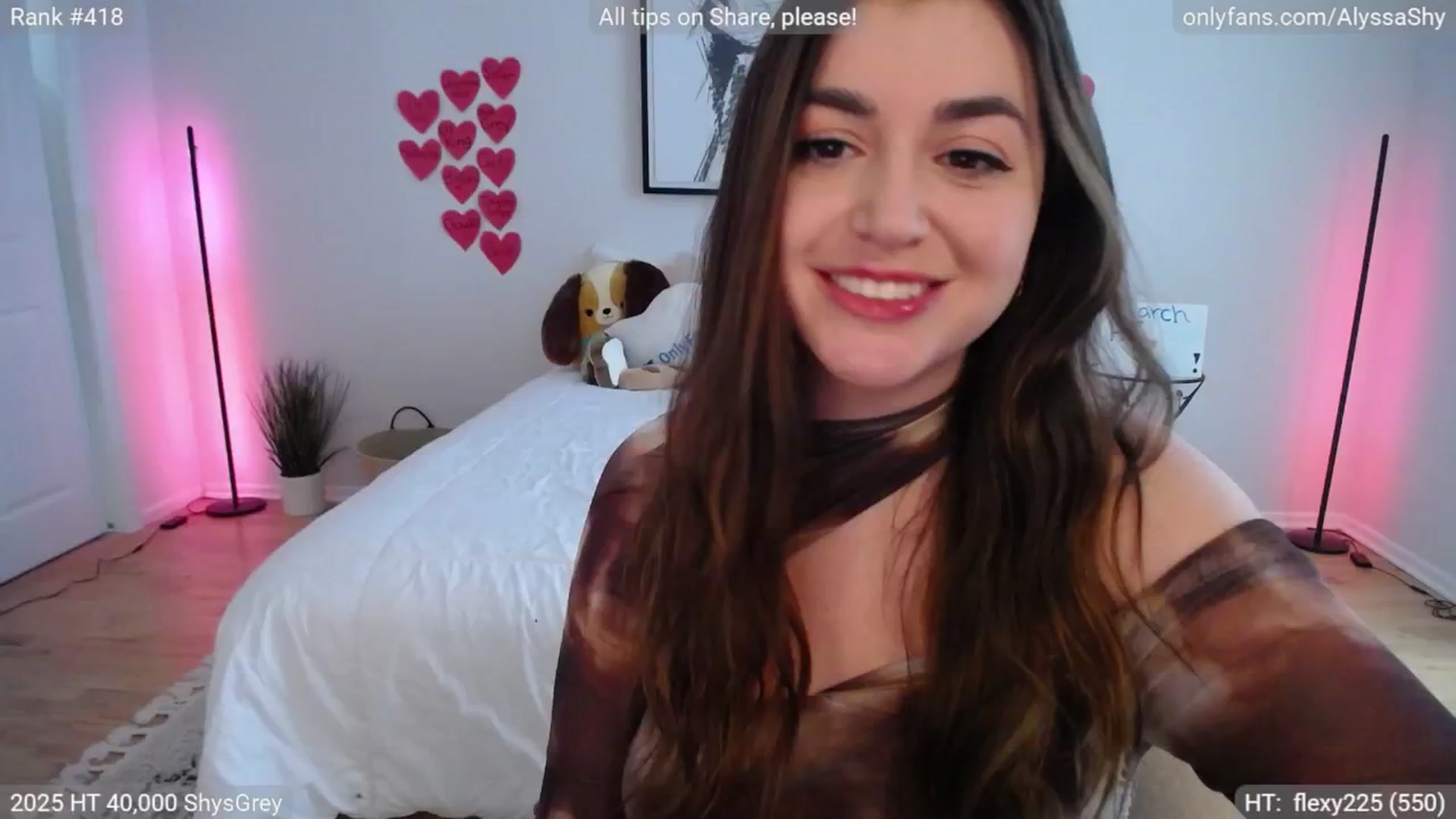 Gallery image thumbnail from AlyssaShy's myfreecams stream on, 03/01/2025, 20:36 image 11 of 20