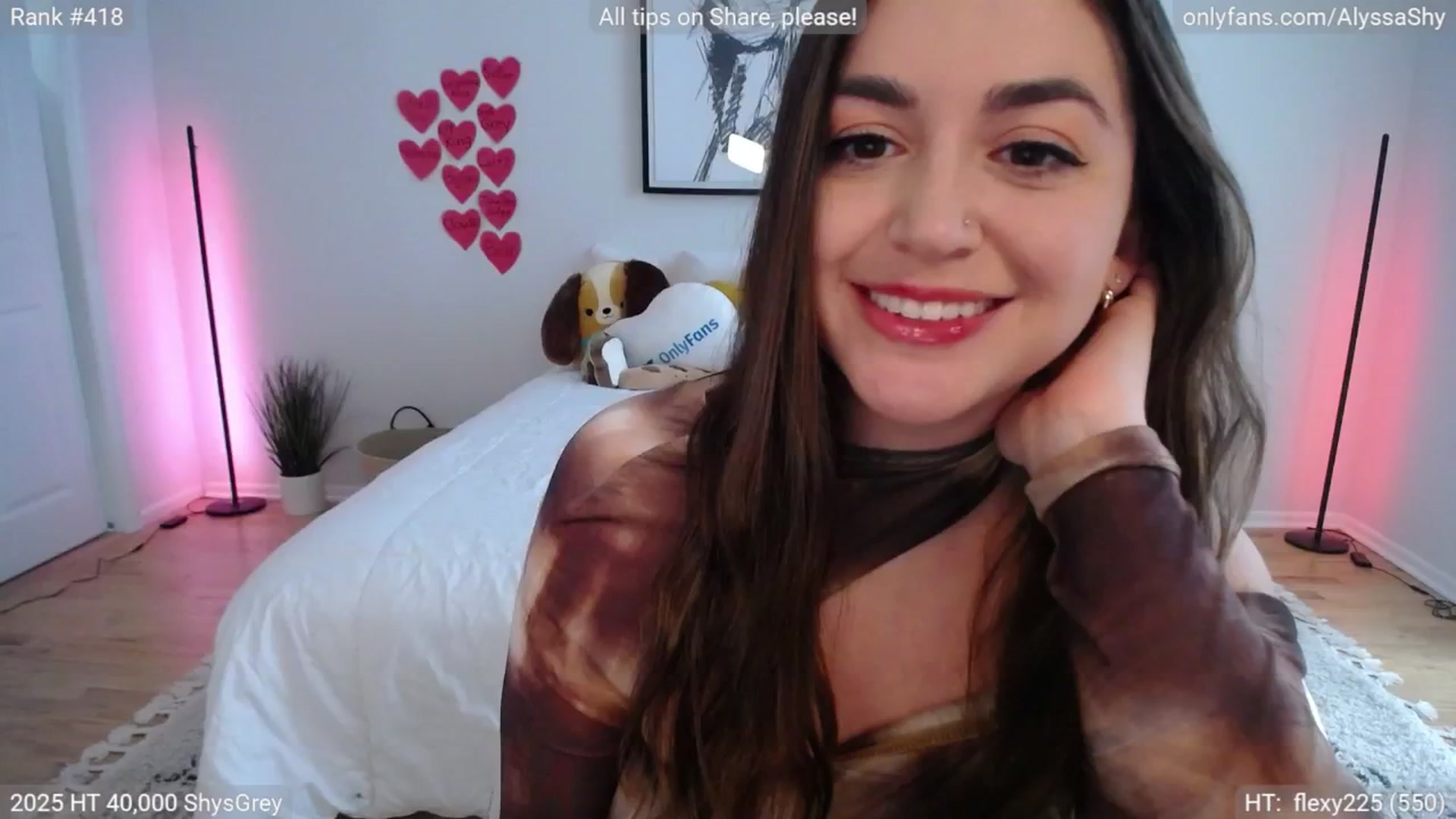 Gallery image thumbnail from AlyssaShy's myfreecams stream on, 03/01/2025, 20:36 image 9 of 20