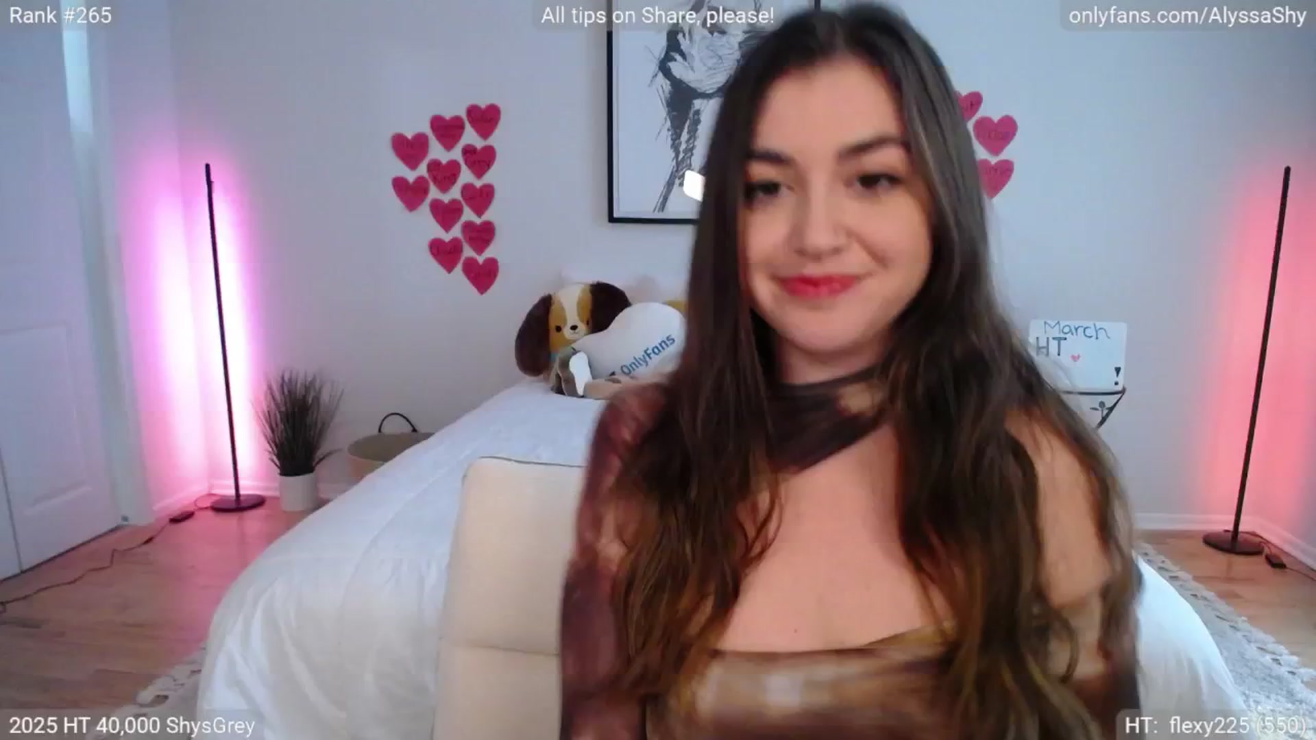 Gallery image thumbnail from AlyssaShy's myfreecams stream on, 03/01/2025, 22:40 image 3 of 20