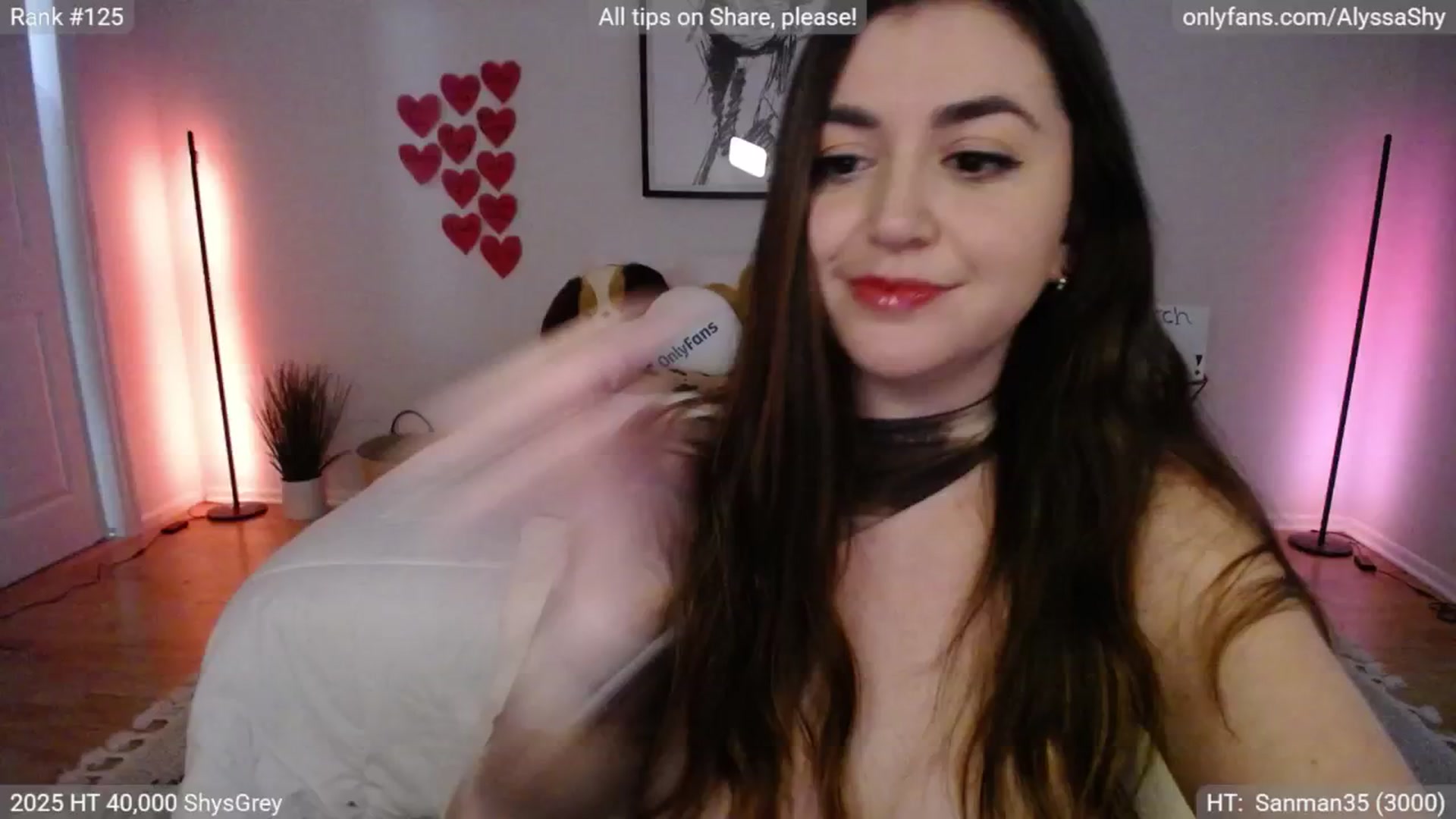 Gallery image thumbnail from AlyssaShy's myfreecams stream on, 03/01/2025, 22:40 image 20 of 20