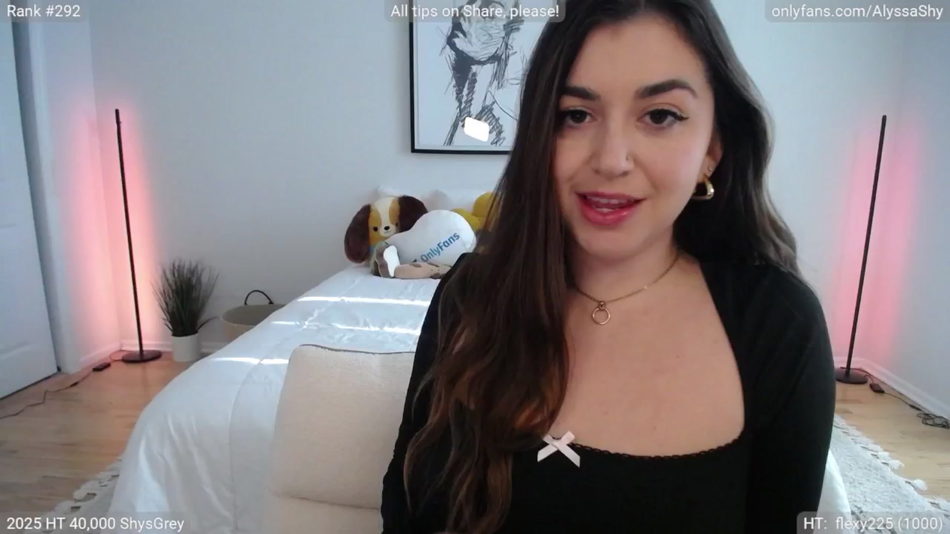 Gallery image thumbnail from AlyssaShy's myfreecams stream on, 03/02/2025, 23:43 image 1 of 20