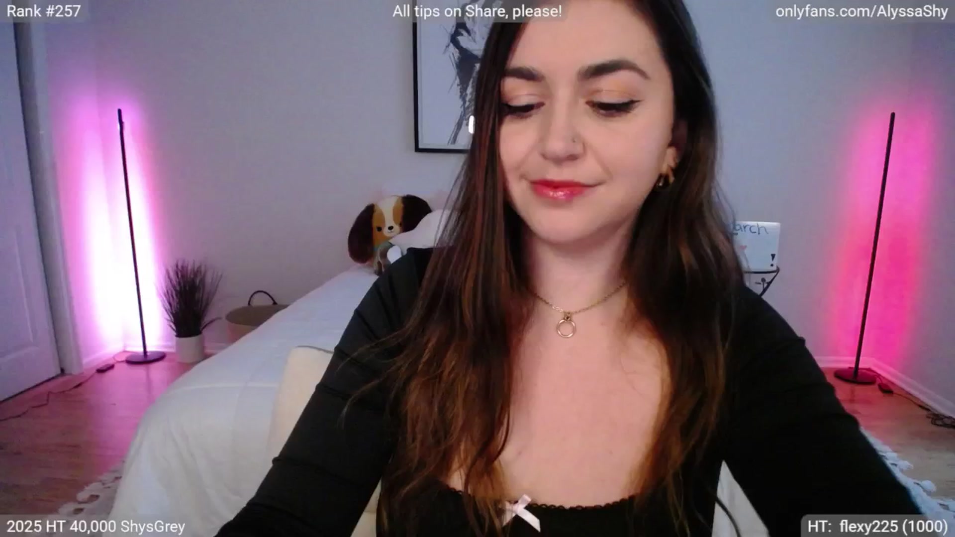 Gallery image thumbnail from AlyssaShy's myfreecams stream on, 03/02/2025, 23:43 image 7 of 20