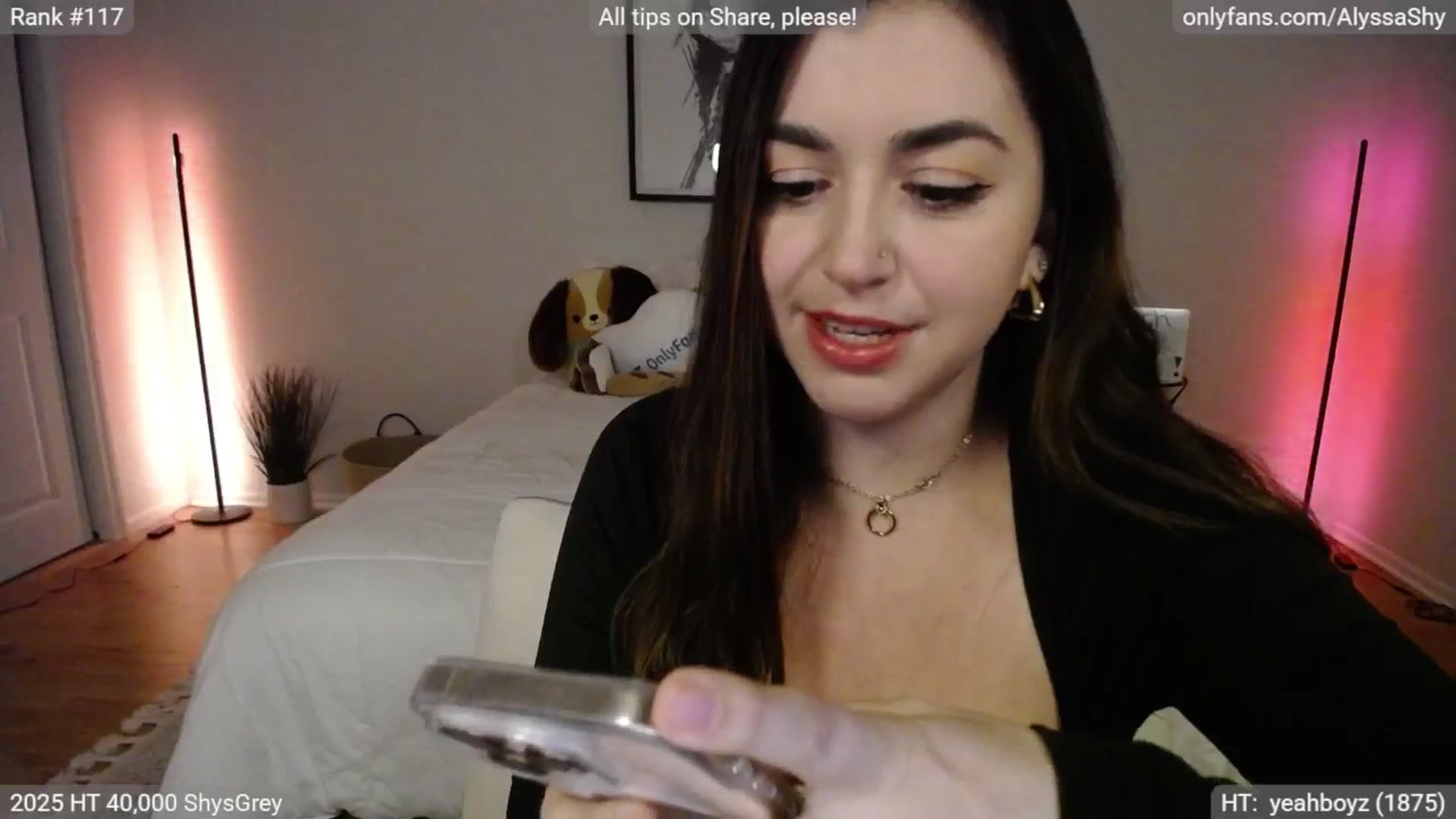 Gallery image thumbnail from AlyssaShy's myfreecams stream on, 03/02/2025, 23:43 image 20 of 20